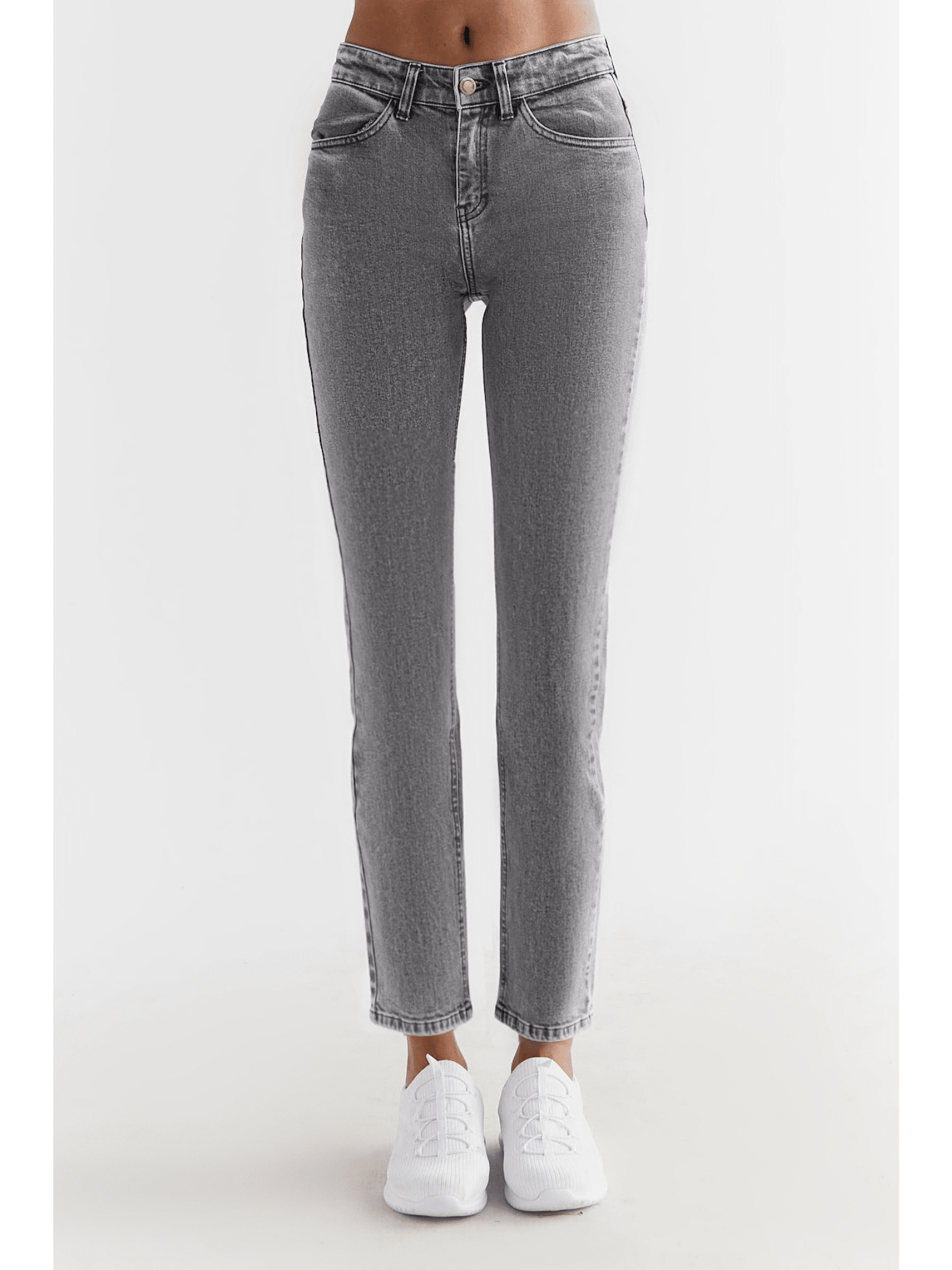 Damen Straight Fit Jeans aus Bio-Baumwolle - Evermind.eco