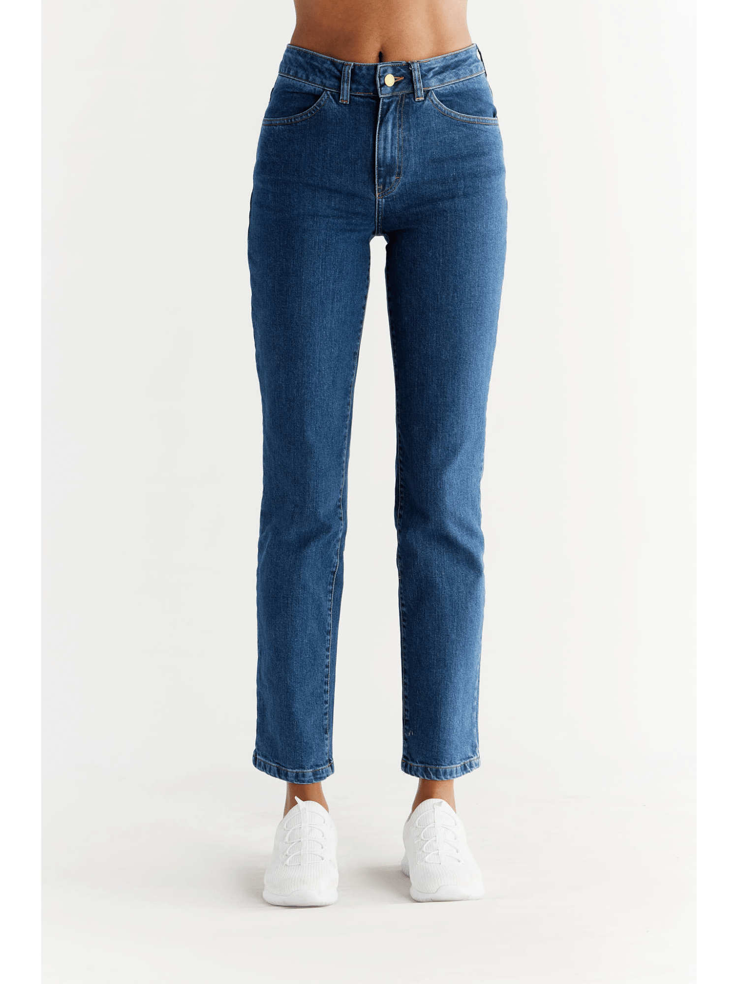 Damen Straight Fit Jeans aus Bio-Baumwolle - Evermind.eco