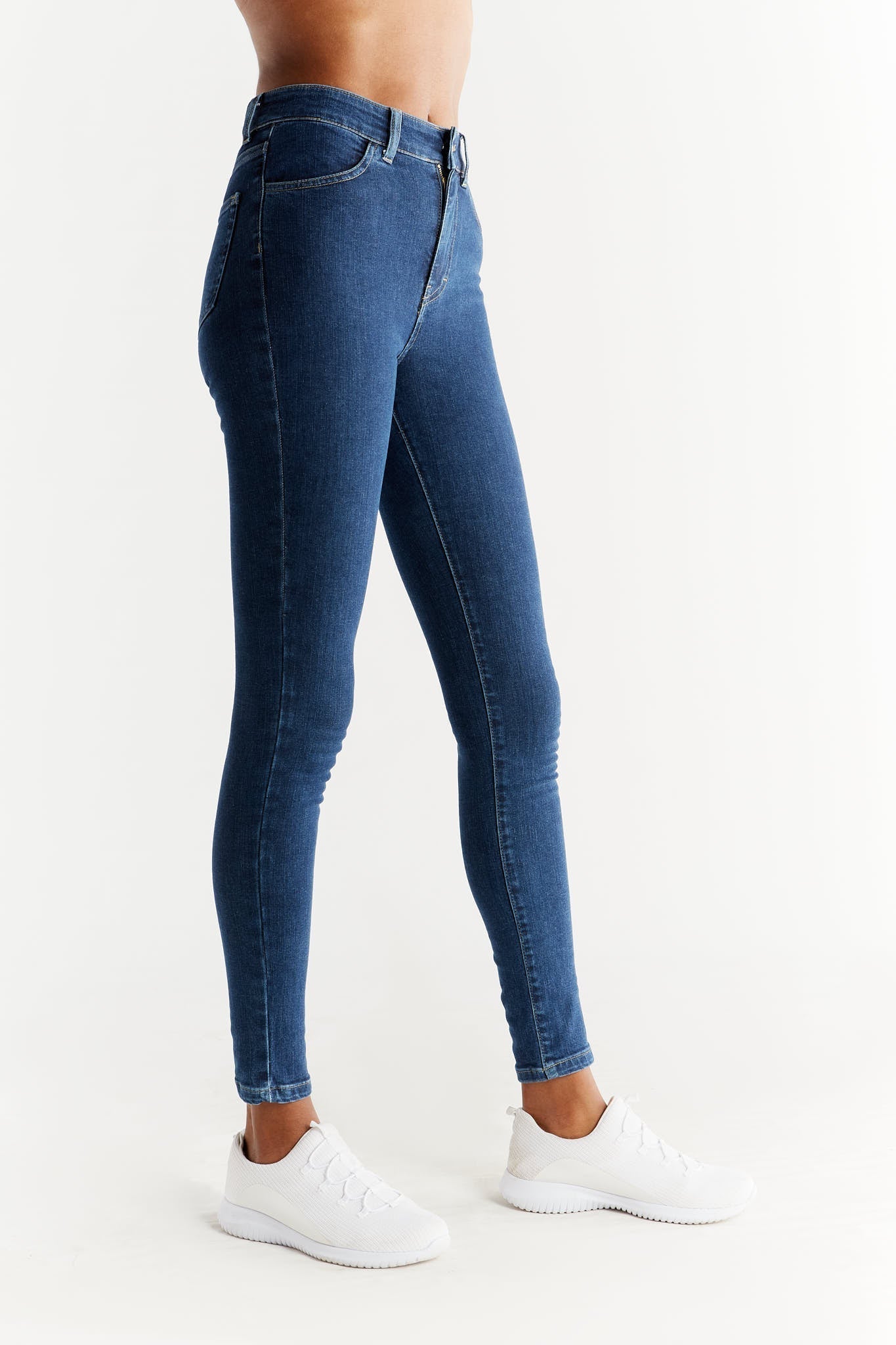 Damen Stretch Skinny Fit Jeans aus Bio-Baumwolle - Evermind.eco