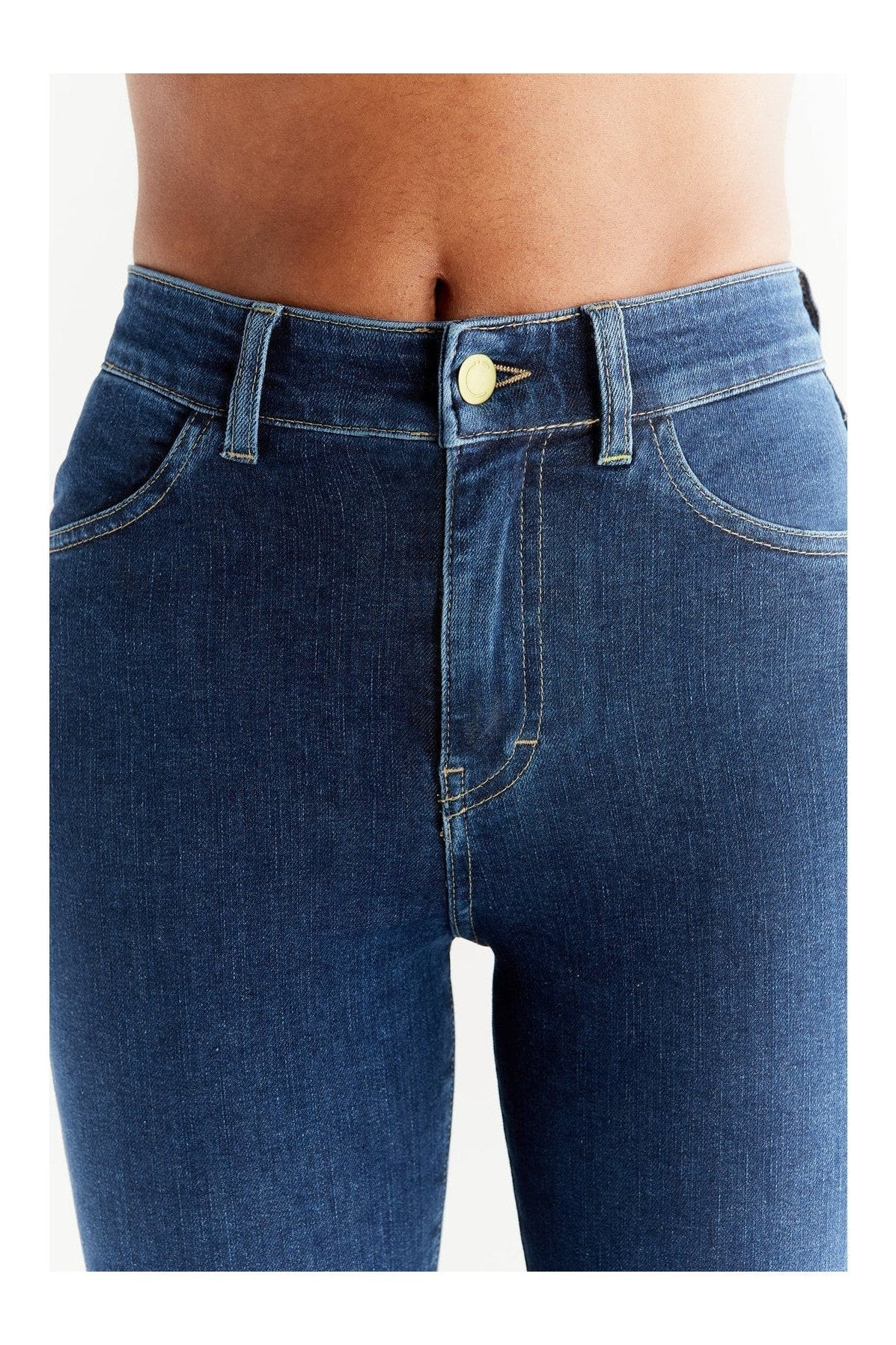 Damen Stretch Skinny Fit Jeans aus Bio-Baumwolle - Evermind.eco