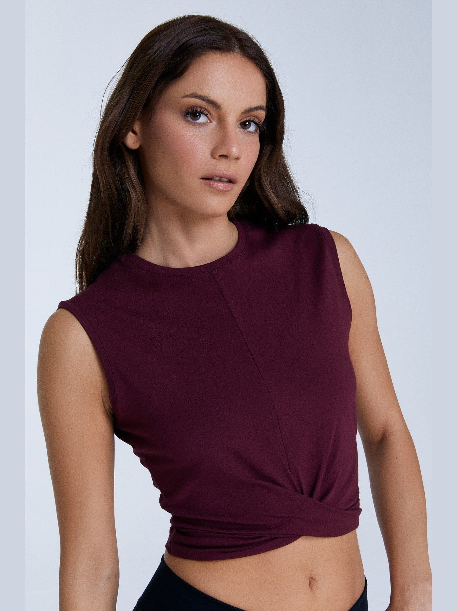 Damen Twist Tanktop aus Bio-Baumwolle - Evermind.eco