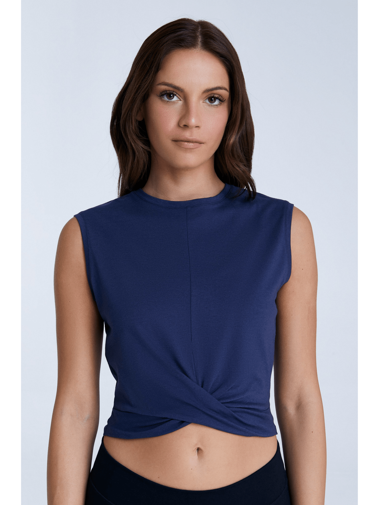 Damen Twist Tanktop aus Bio-Baumwolle - Evermind.eco