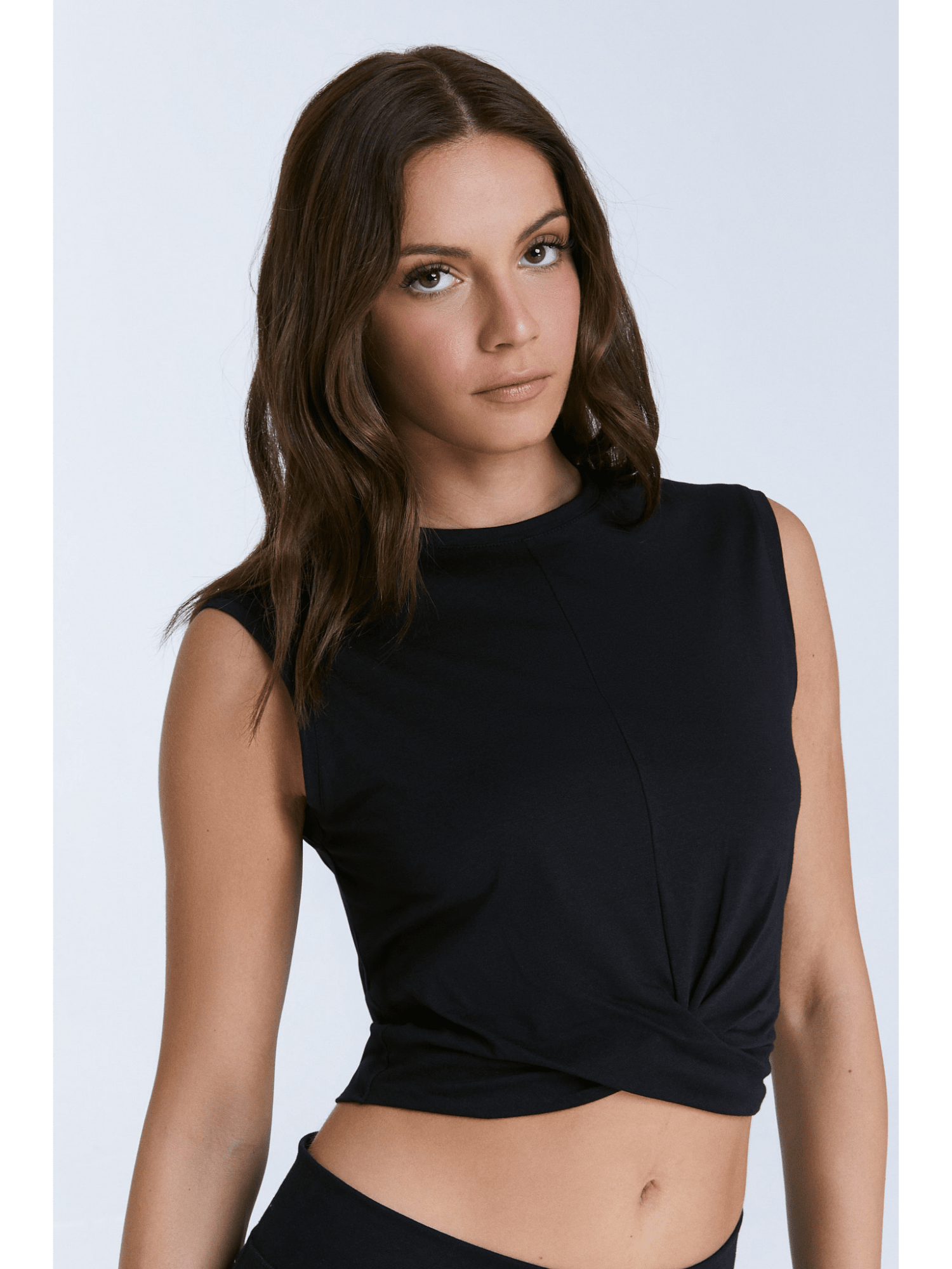 Damen Twist Tanktop aus Bio-Baumwolle - Evermind.eco