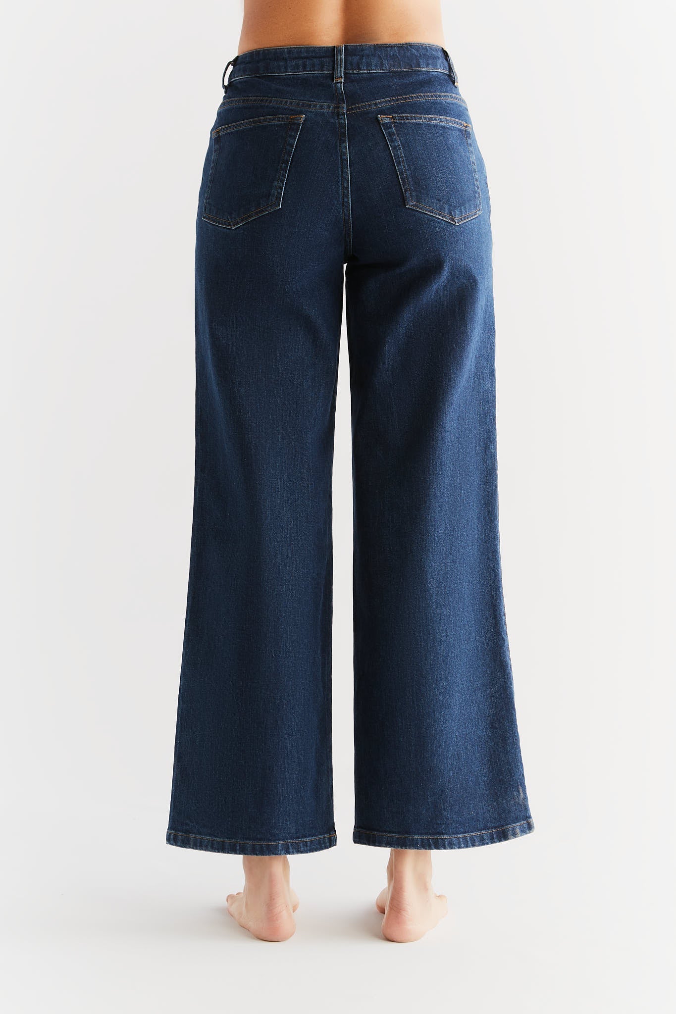 Damen Wide Leg Jeans aus Bio-Baumwolle - Evermind.eco