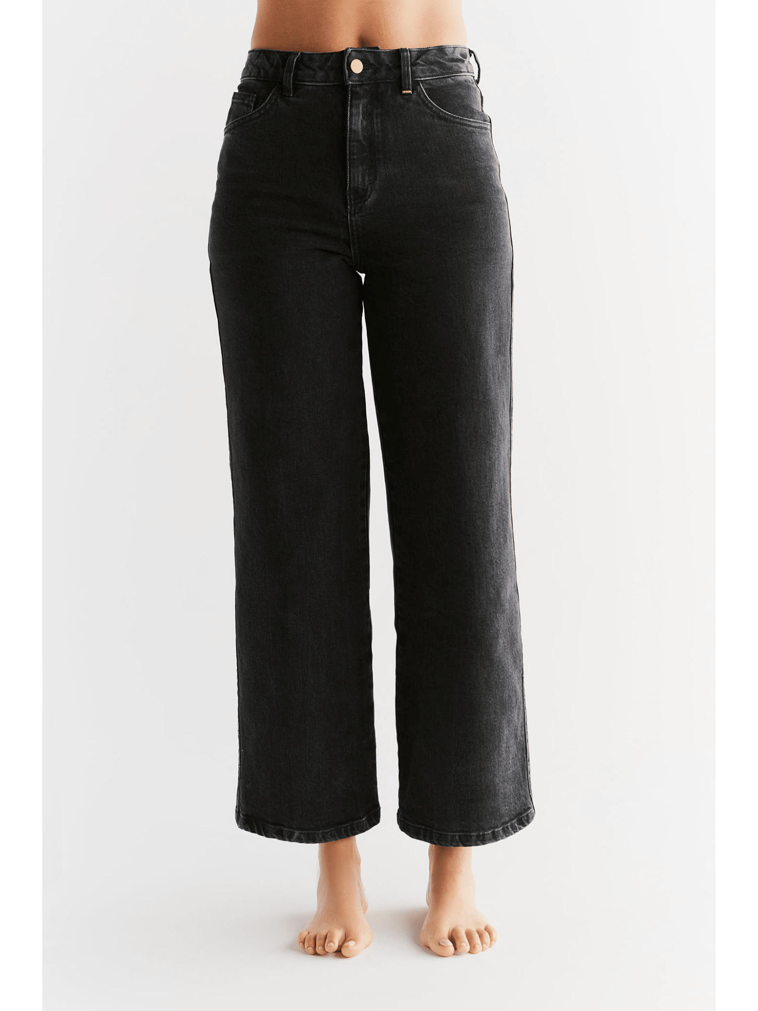 Damen Wide Leg Jeans aus Bio-Baumwolle - Evermind.eco