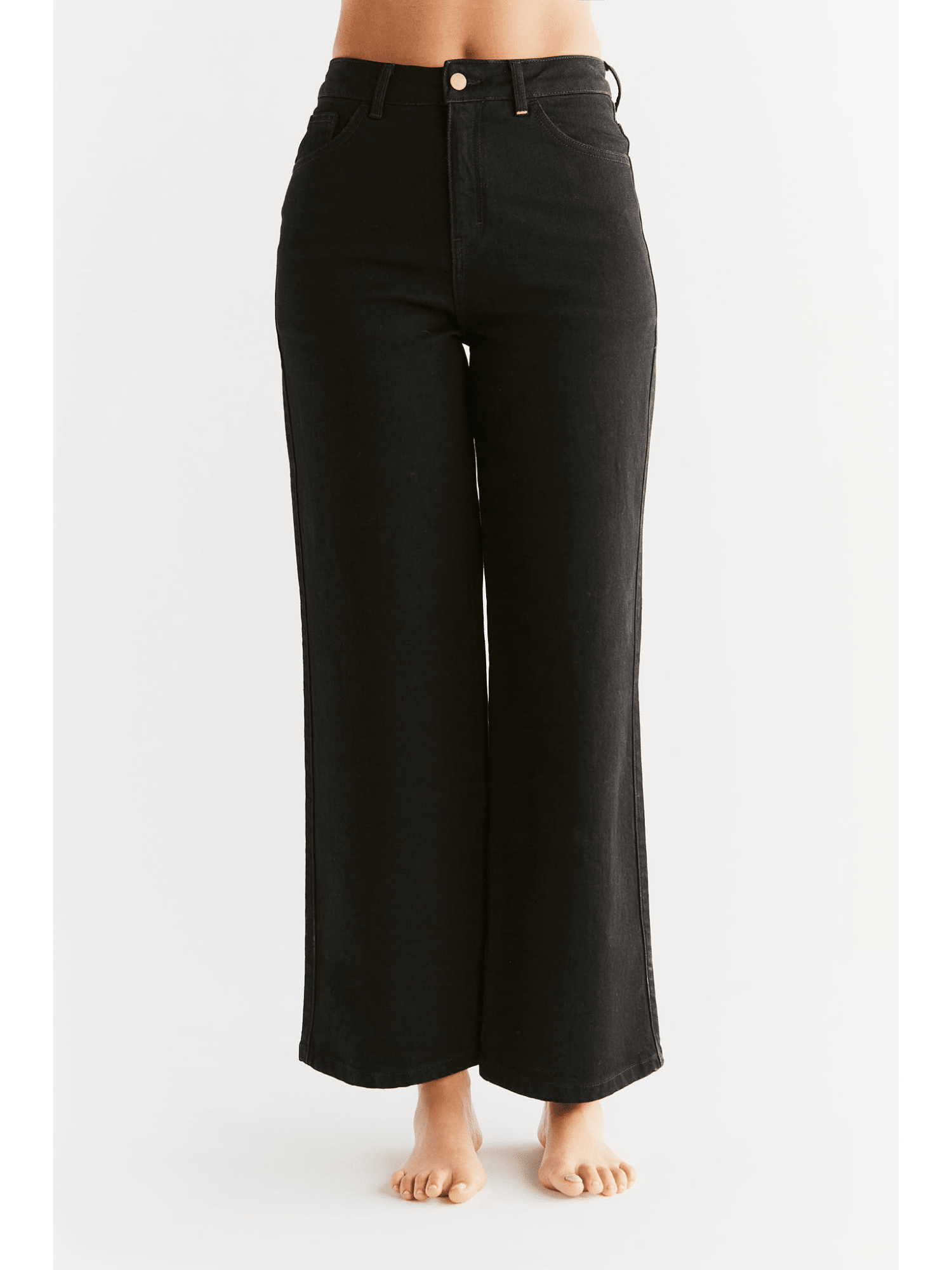 Damen Wide Leg Jeans aus Bio-Baumwolle - Evermind.eco