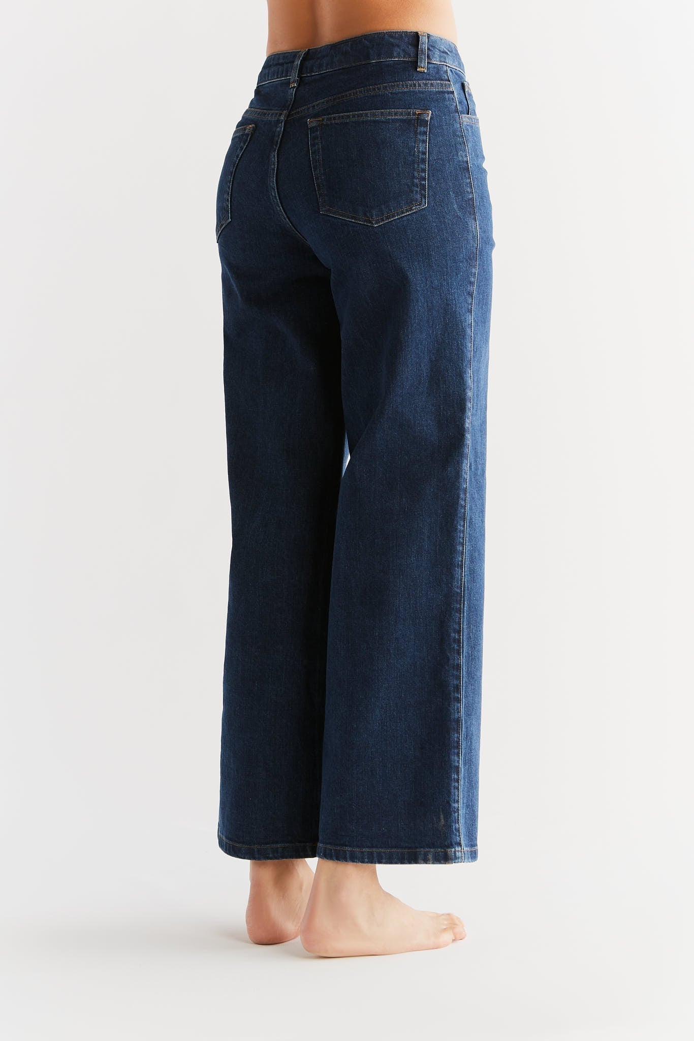 Damen Wide Leg Jeans aus Bio-Baumwolle - Evermind.eco