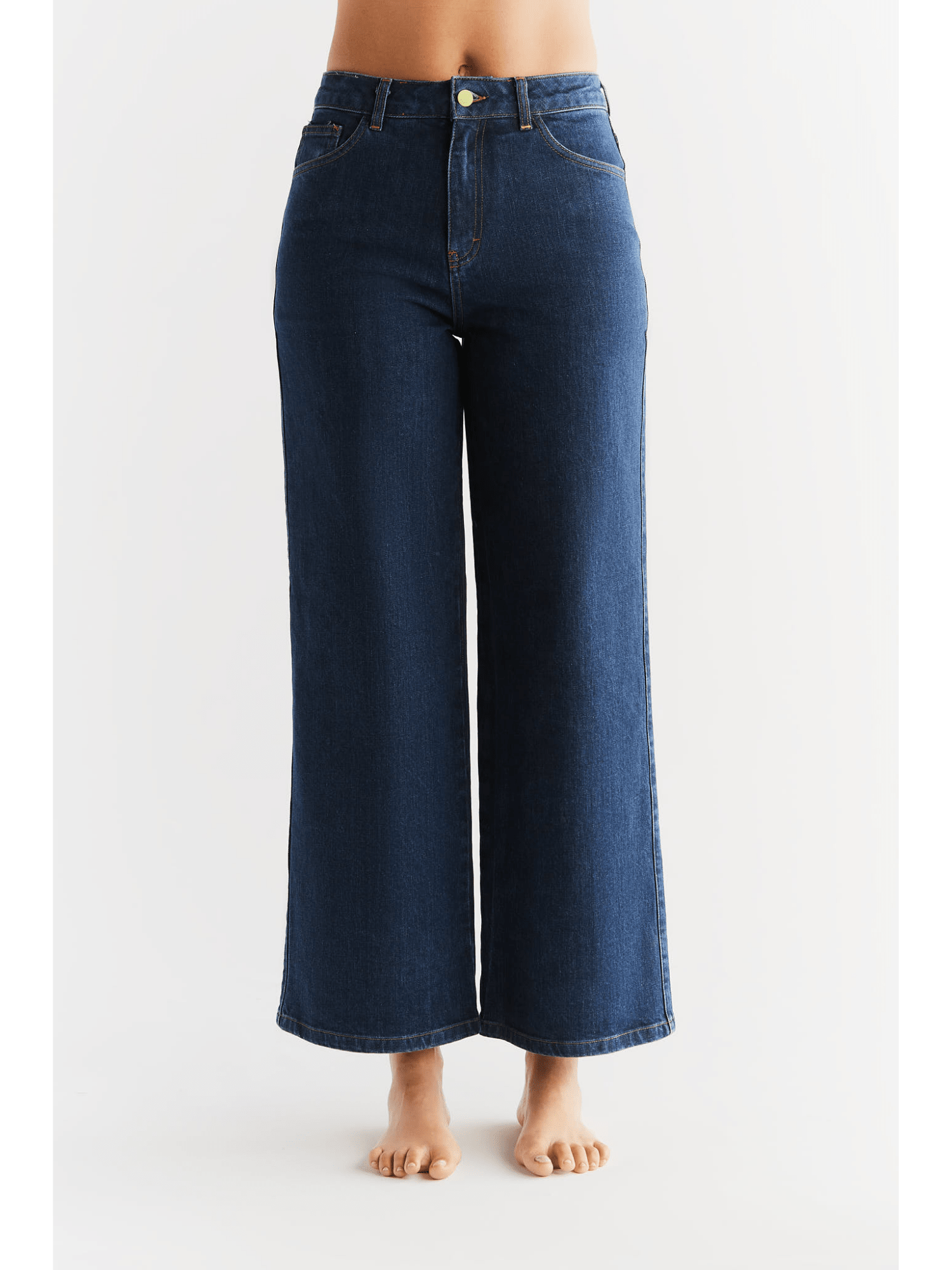 Damen Wide Leg Jeans aus Bio-Baumwolle - Evermind.eco