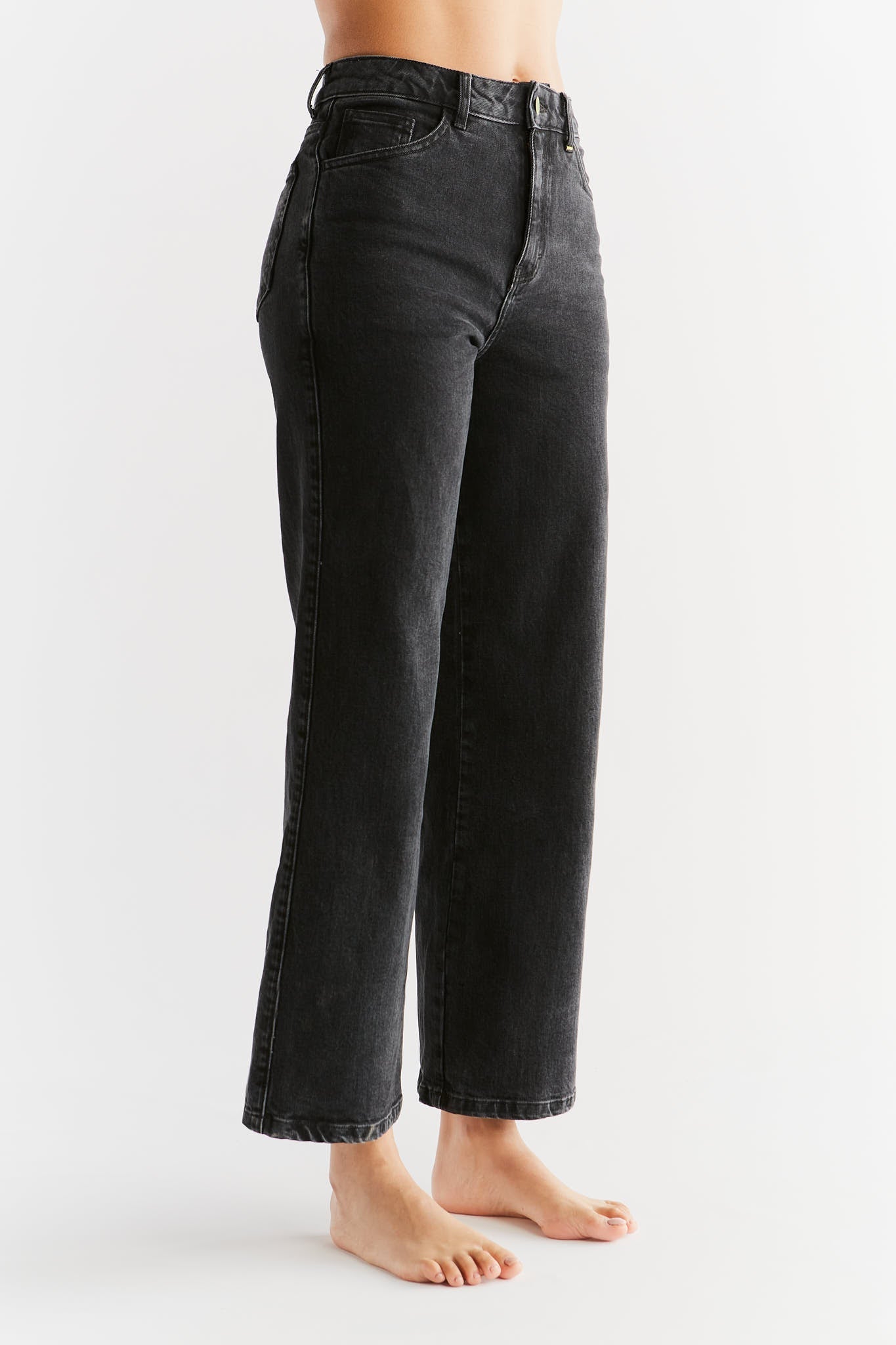 Damen Wide Leg Jeans aus Bio-Baumwolle - Evermind.eco