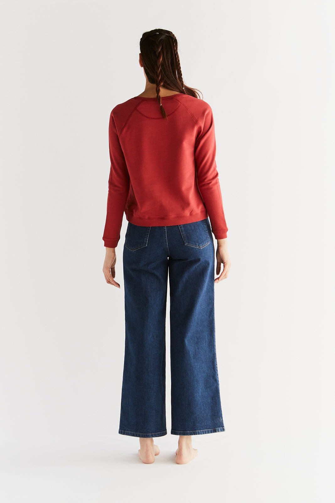 Damen Wide Leg Jeans aus Bio-Baumwolle - Evermind.eco