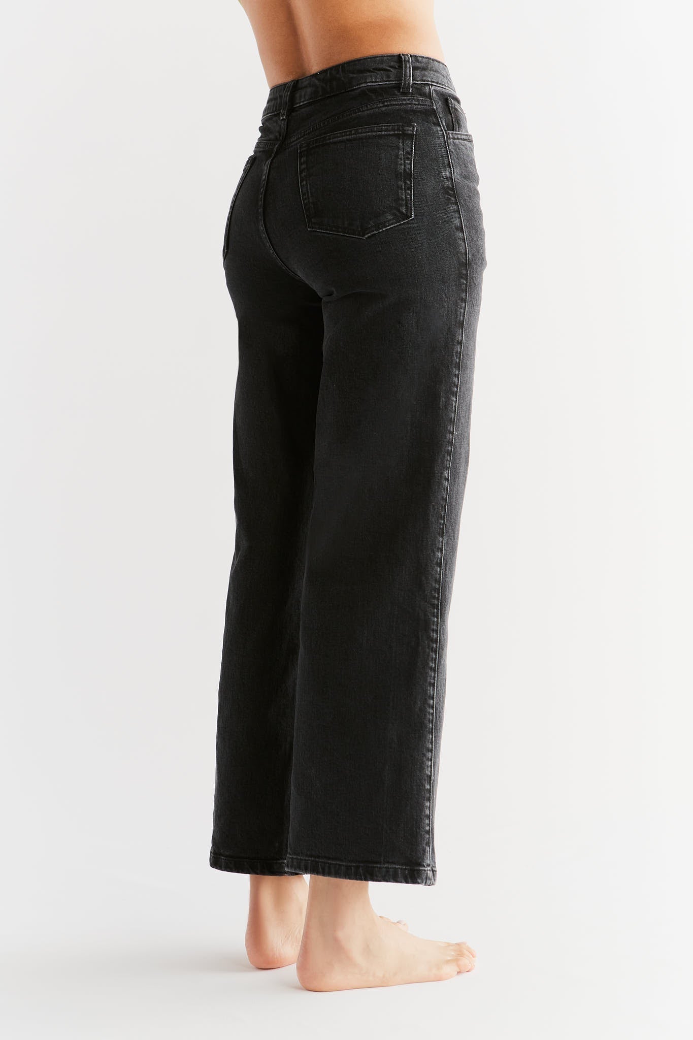 Damen Wide Leg Jeans aus Bio-Baumwolle - Evermind.eco