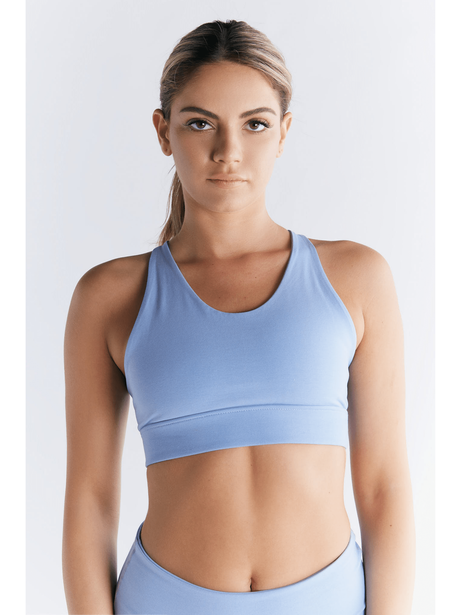 Damen Yoga Top recycelt - Evermind.eco