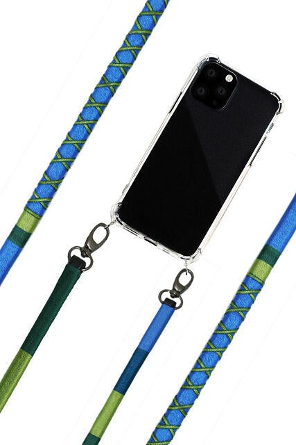 Handgemacht BioStyle Handy- & Taschengurt – Farbenfrohe Eleganz - Evermind.eco