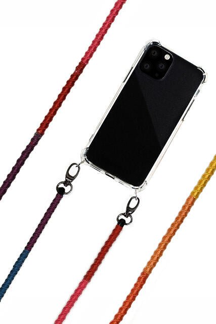 Handgemacht BioStyle Handy- & Taschengurt – Farbenfrohe Eleganz - Evermind.eco