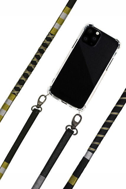 Handgemacht BioStyle Handy- & Taschengurt – Farbenfrohe Eleganz - Evermind.eco