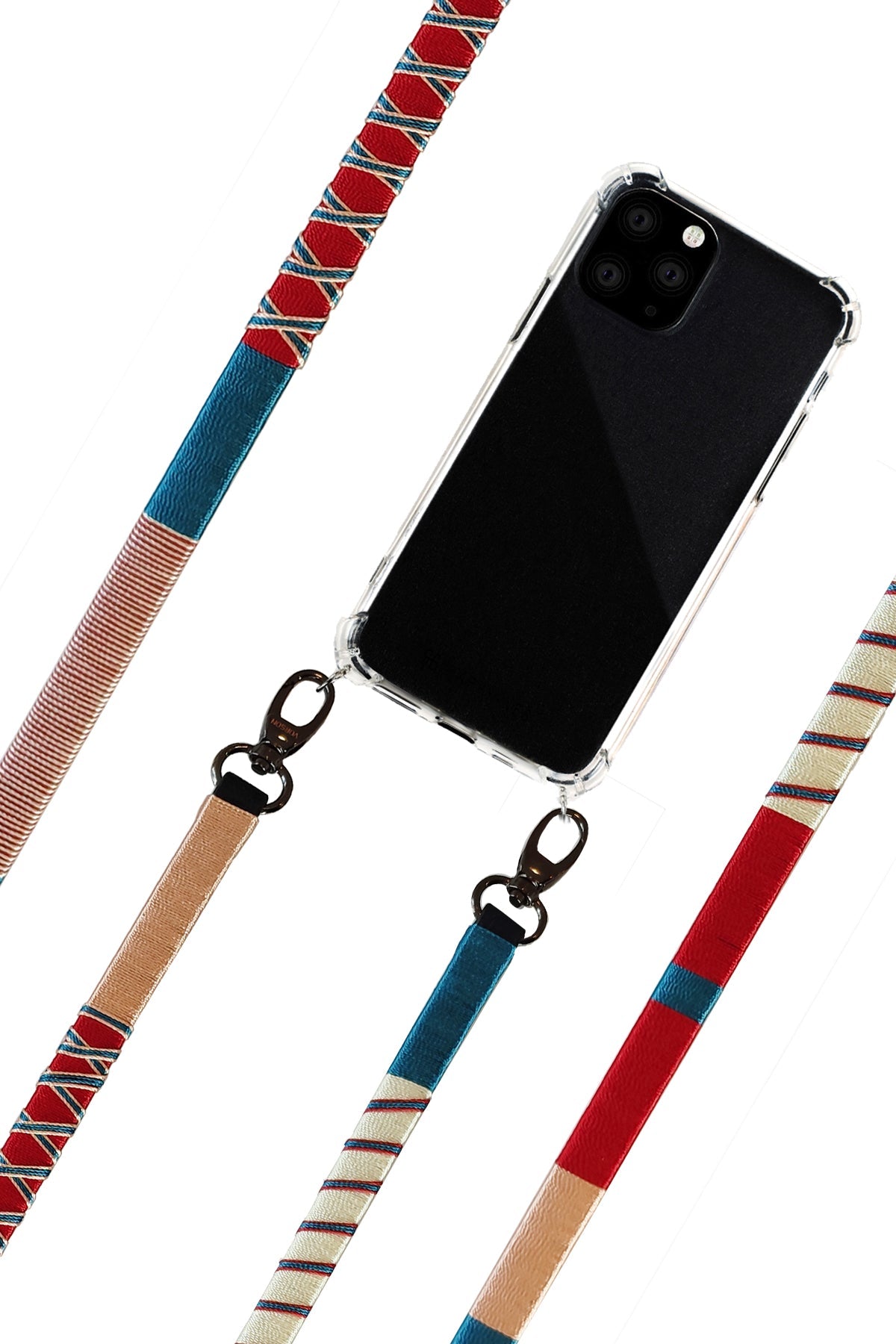 Handgemacht BioStyle Handy- & Taschengurt – Farbenfrohe Eleganz - Evermind.eco