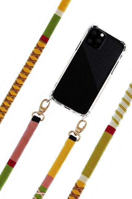 Handgemacht BioStyle Handy- & Taschengurt – Farbenfrohe Eleganz - Evermind.eco