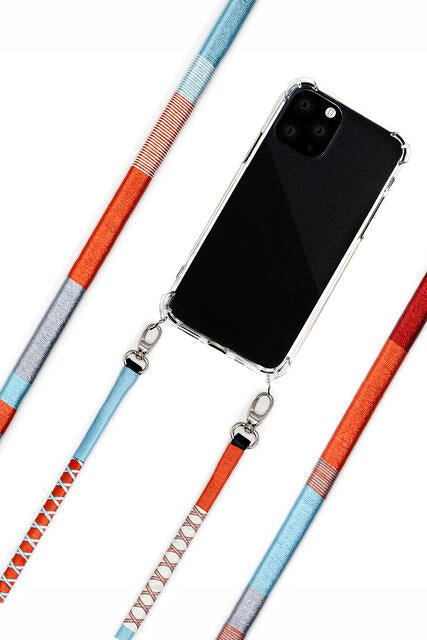 Handgemacht BioStyle Handy- & Taschengurt – Farbenfrohe Eleganz - Evermind.eco