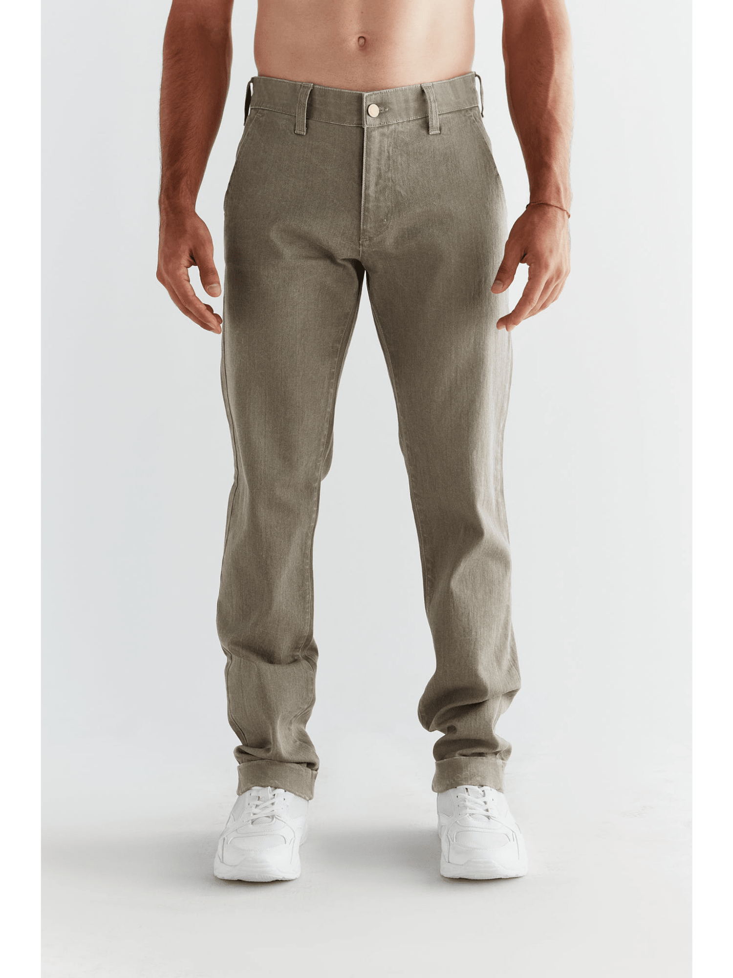 Herren Denim Chinos mit pflanzlicher Färbung - Evermind.eco