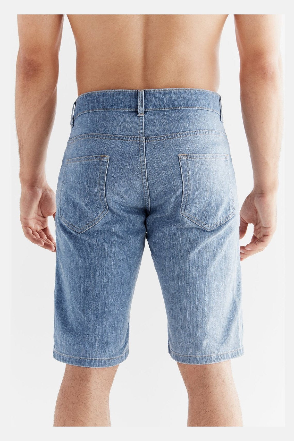 Herren Denim Shorts aus Bio-Baumwolle - Evermind.eco