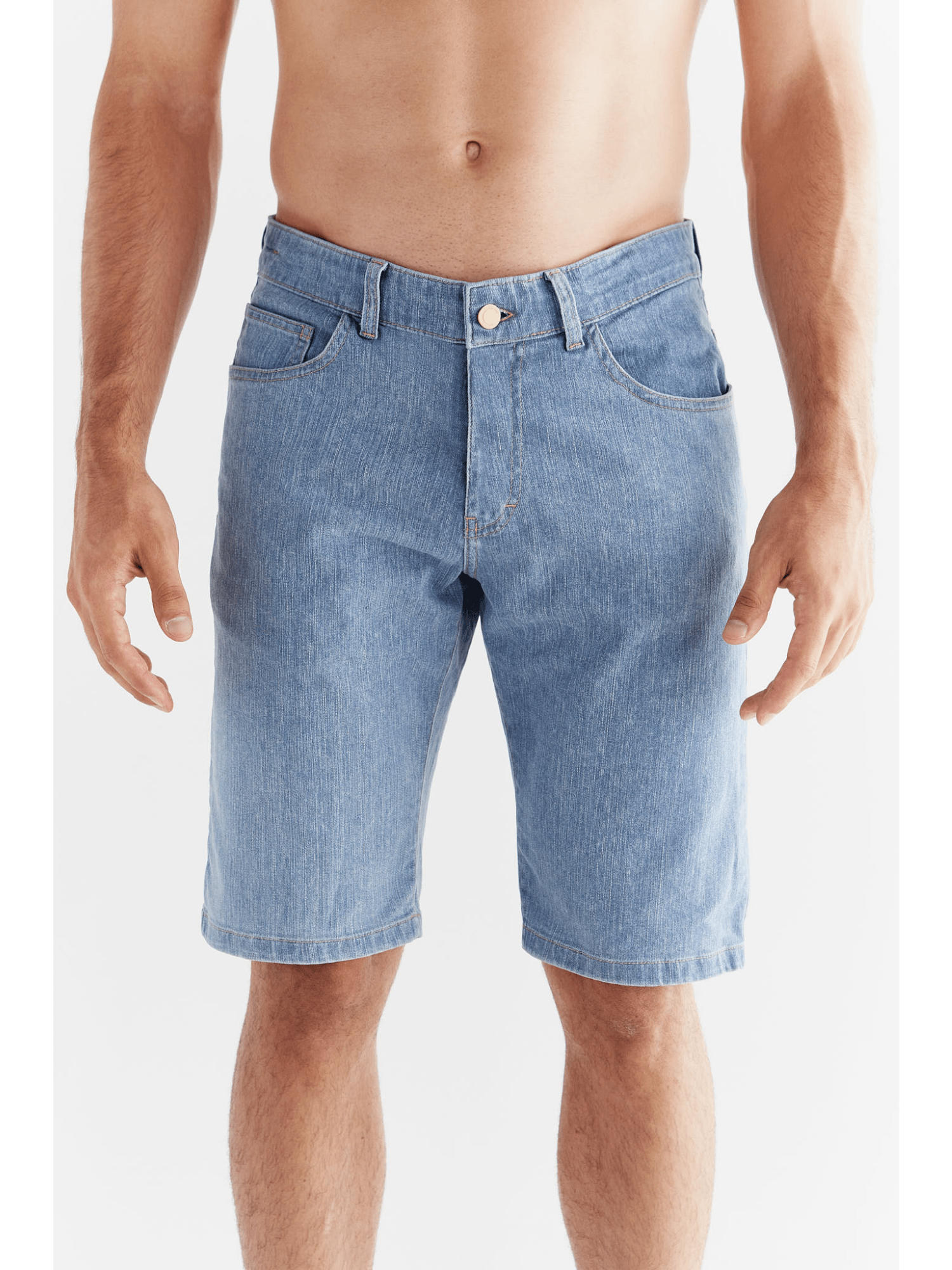 Herren Denim Shorts aus Bio-Baumwolle - Evermind.eco