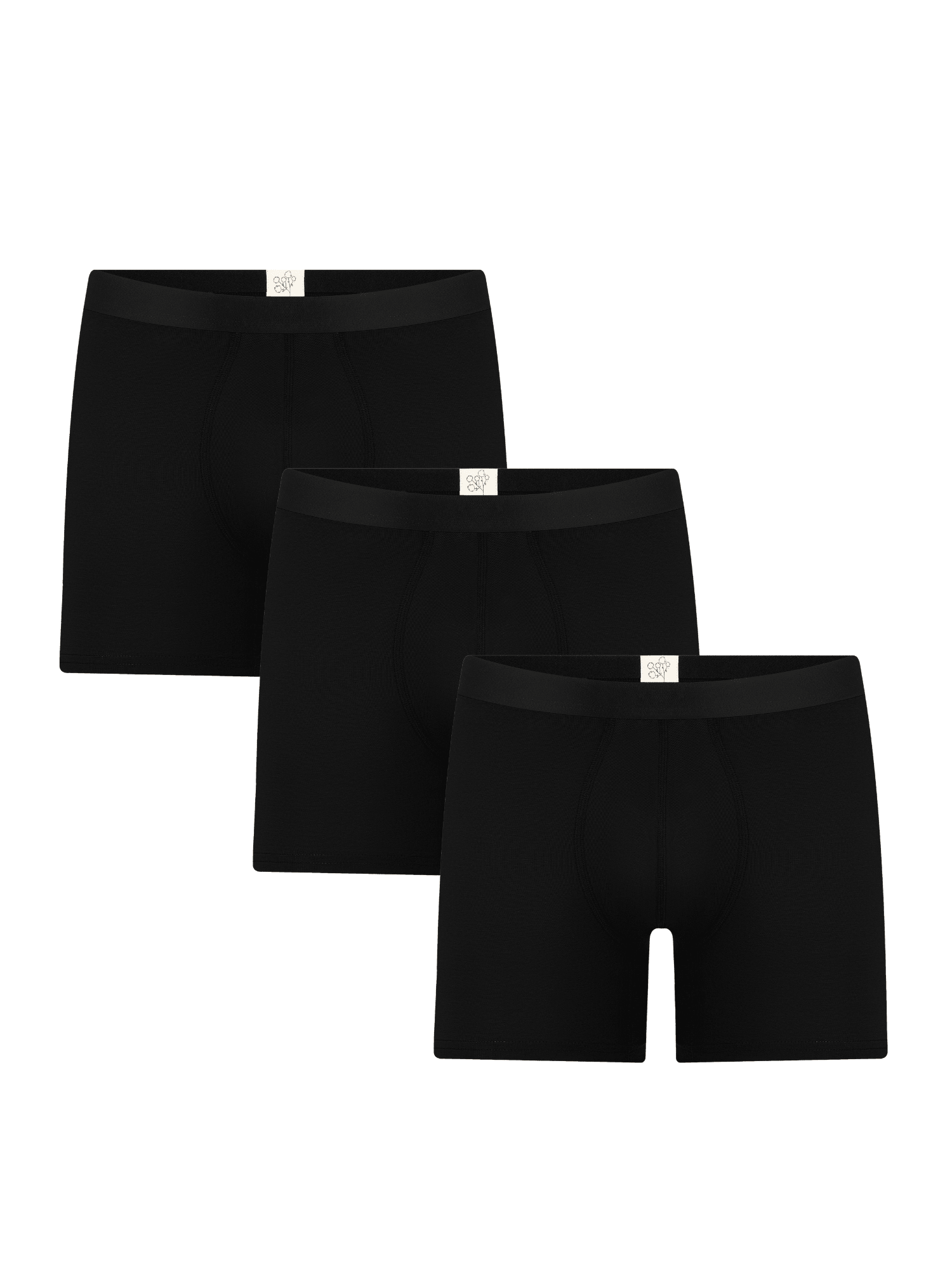 Herren Long Trunkshorts (3er-Pack) - Evermind.eco