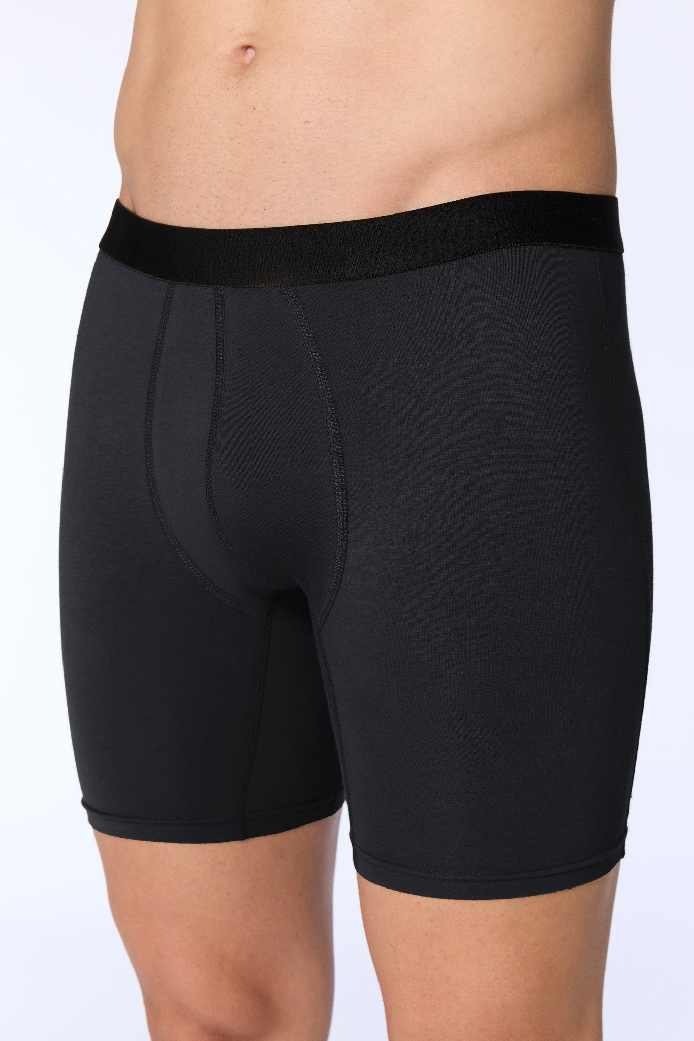 Herren Long Trunkshorts (3er-Pack) - Evermind.eco