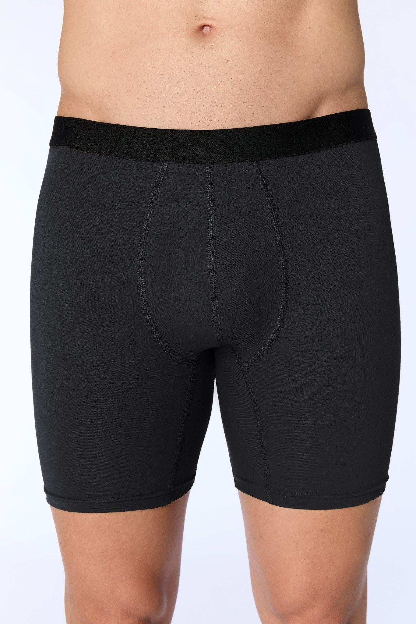 Herren Long Trunkshorts (3er-Pack) - Evermind.eco