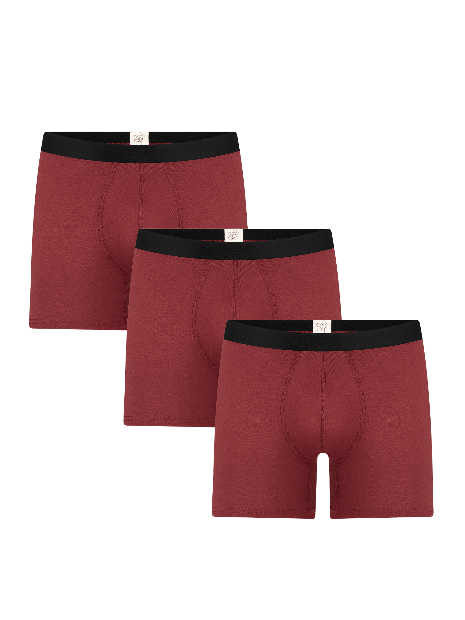 Herren Long Trunkshorts (3er-Pack) - Evermind.eco