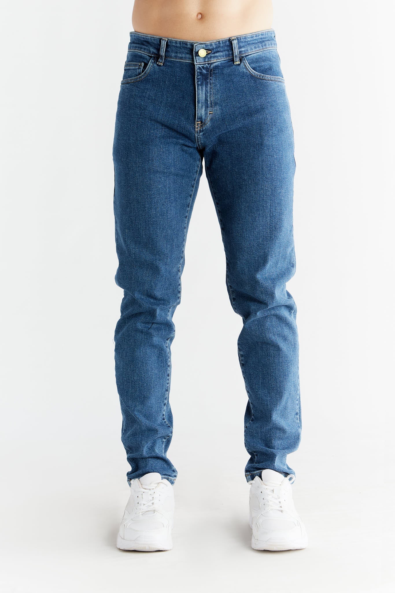 Herren Stretch Slim Jeans aus Bio-Baumwolle - Evermind.eco