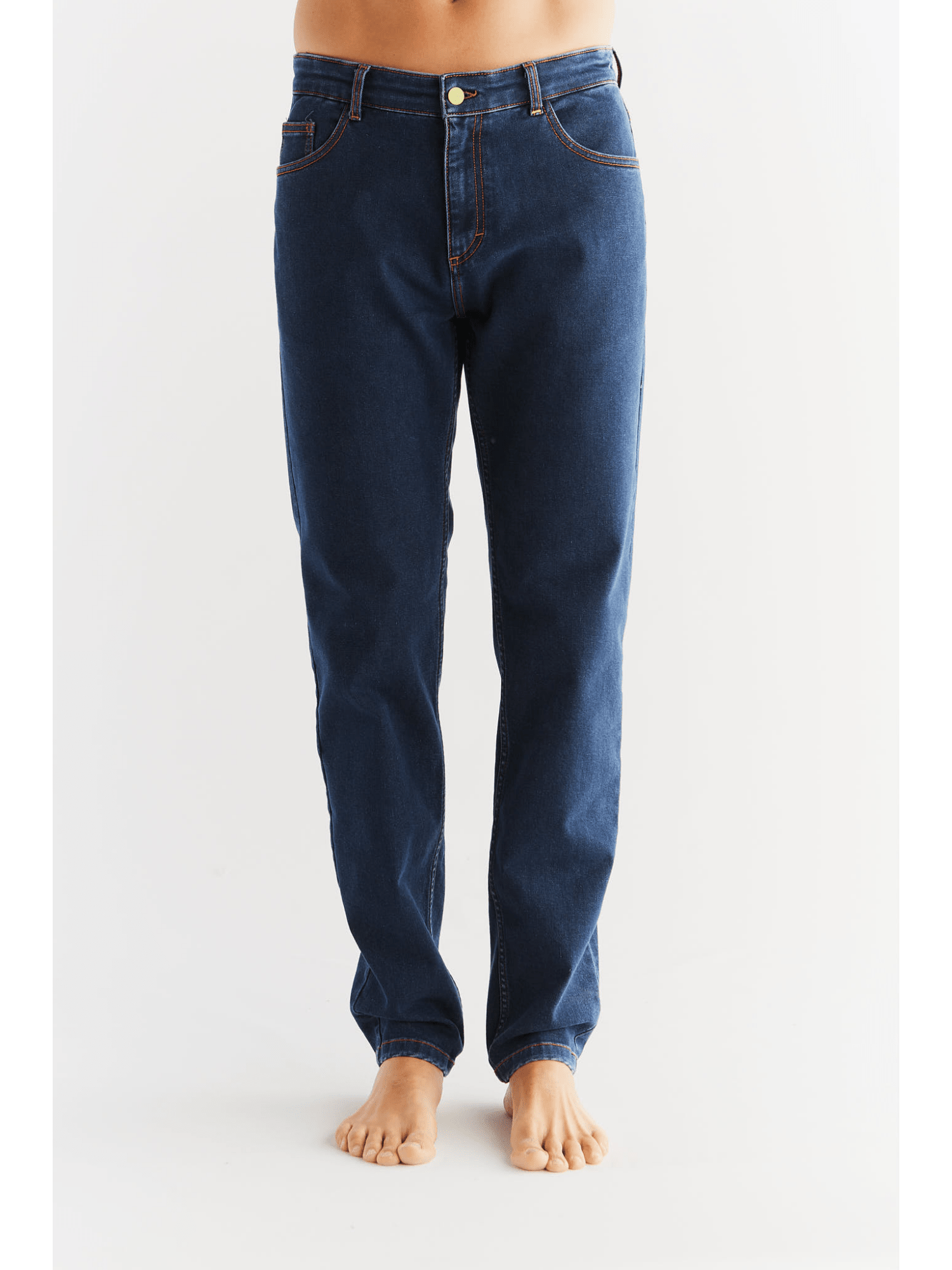 Herren Thermo Stretch Slim Jeans - Evermind.eco
