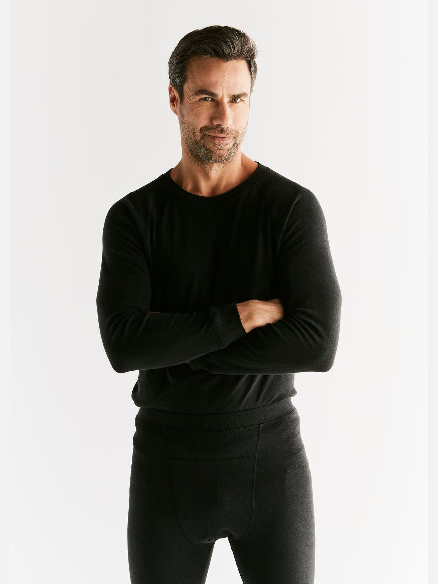 Herren Warm Langarmshirt - Evermind.eco