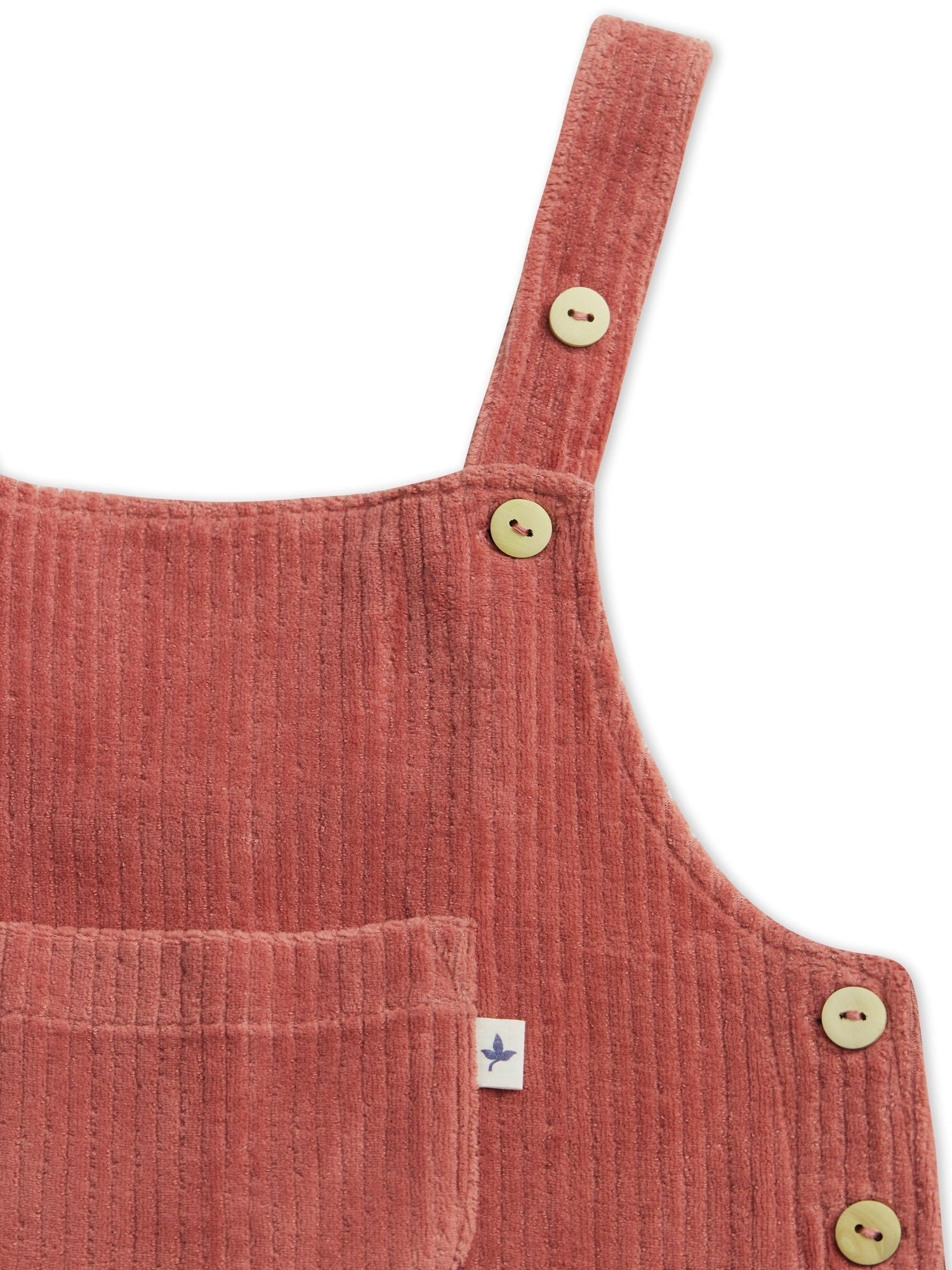 Kinder Bio-Baumwoll Cord-Latzhose - Evermind.eco