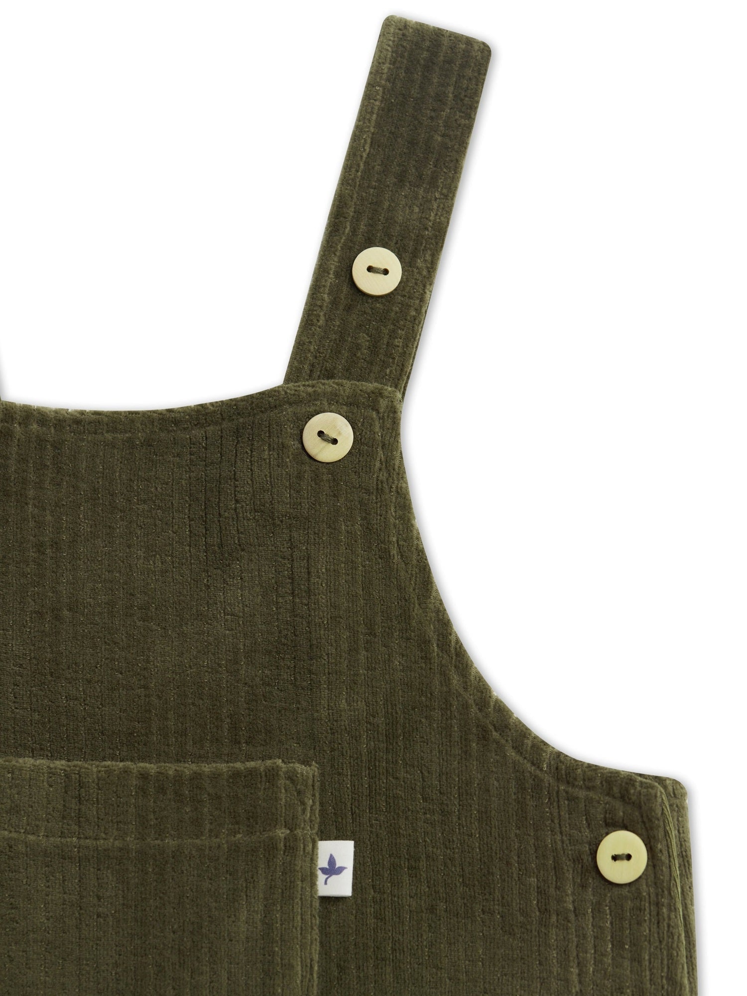 Kinder Bio-Baumwoll Cord-Latzhose - Evermind.eco