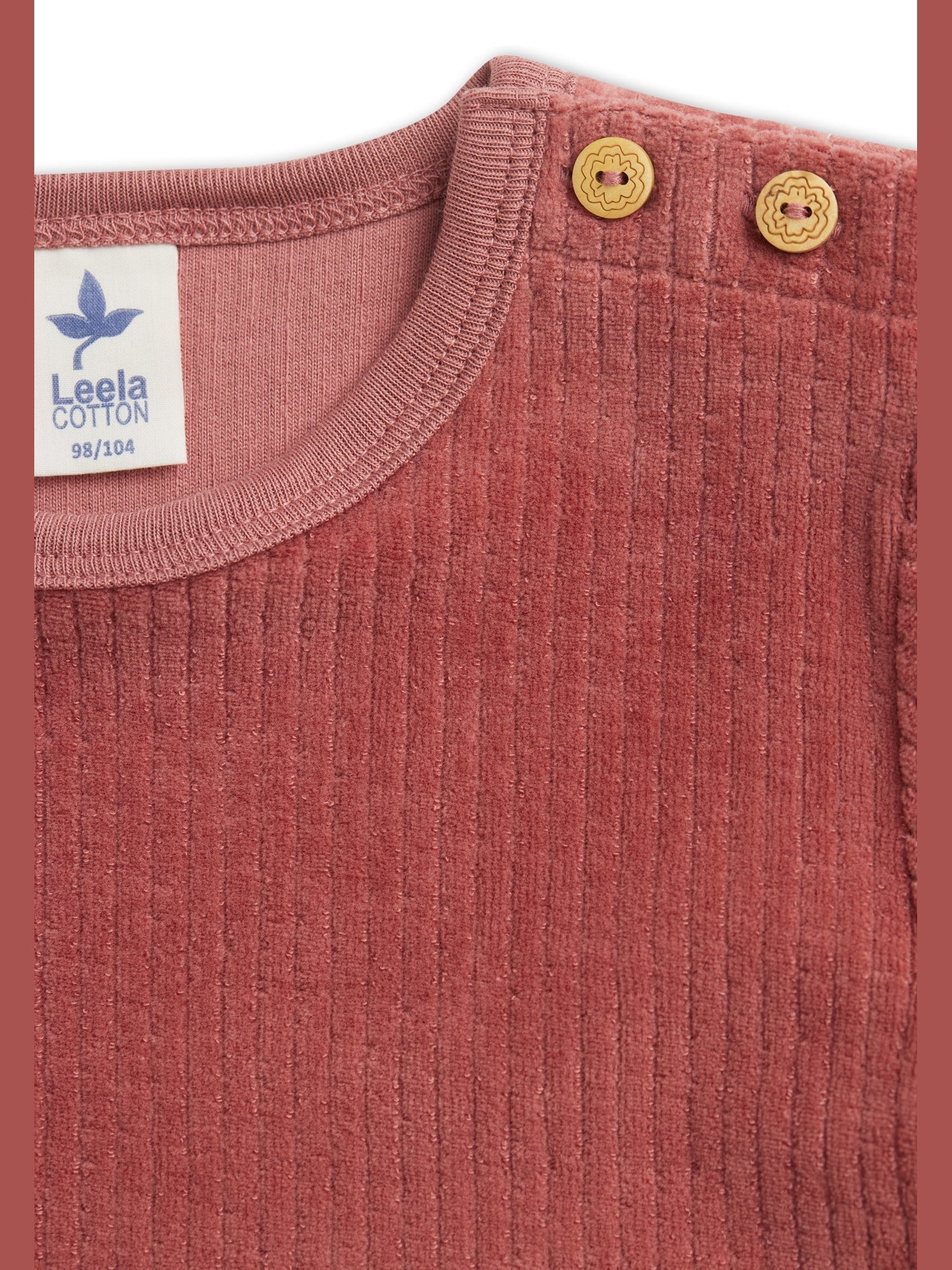 Kinder Bio-Baumwoll Cordkleid - Evermind.eco