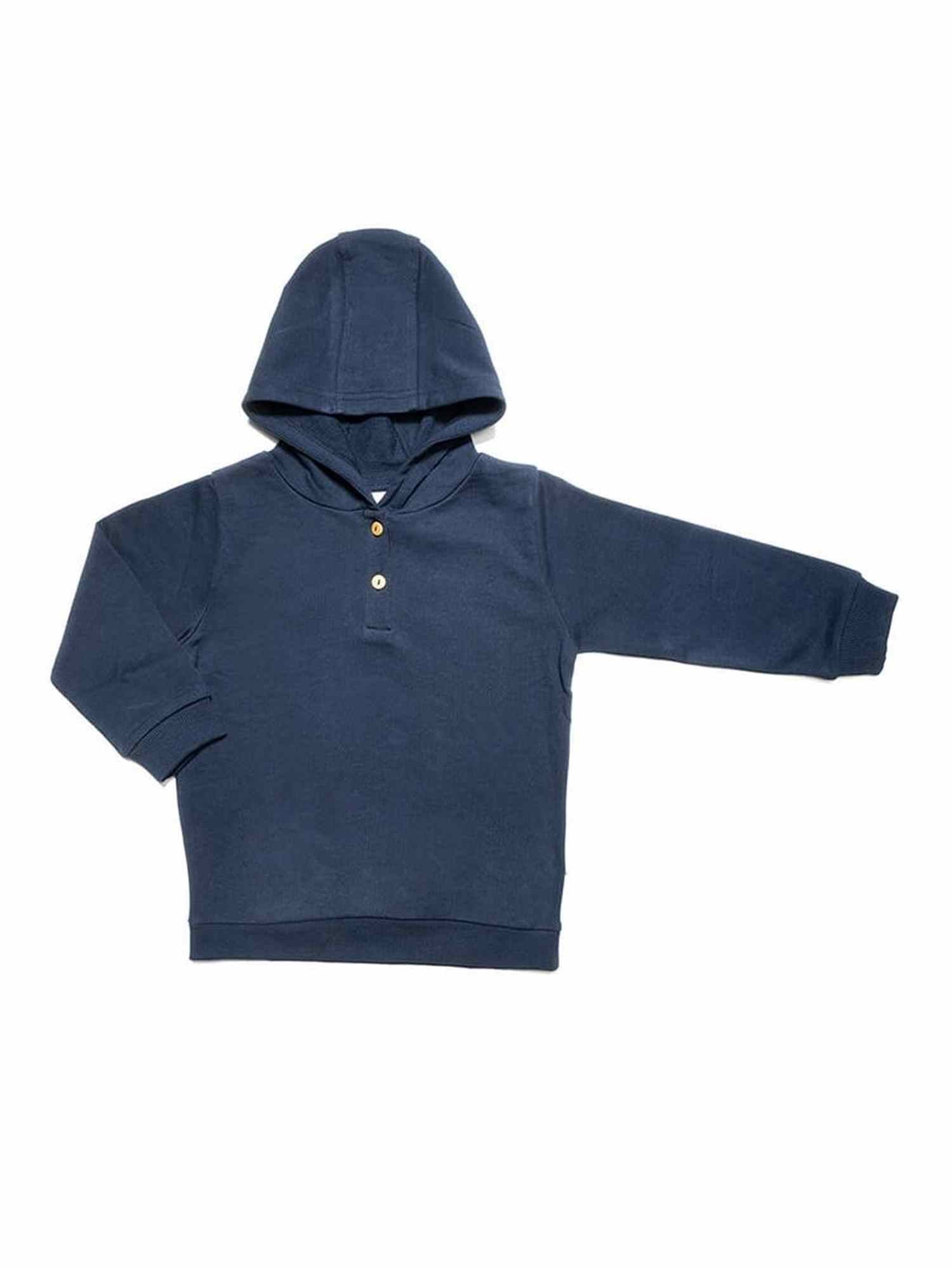 Kinder Bio-Baumwoll Kapuzenpullover - Evermind.eco