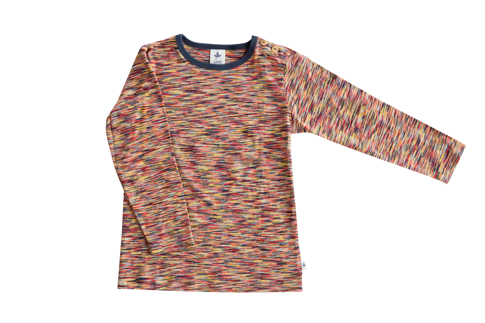 Kinder Bio-Baumwoll Langarmshirt - Evermind.eco