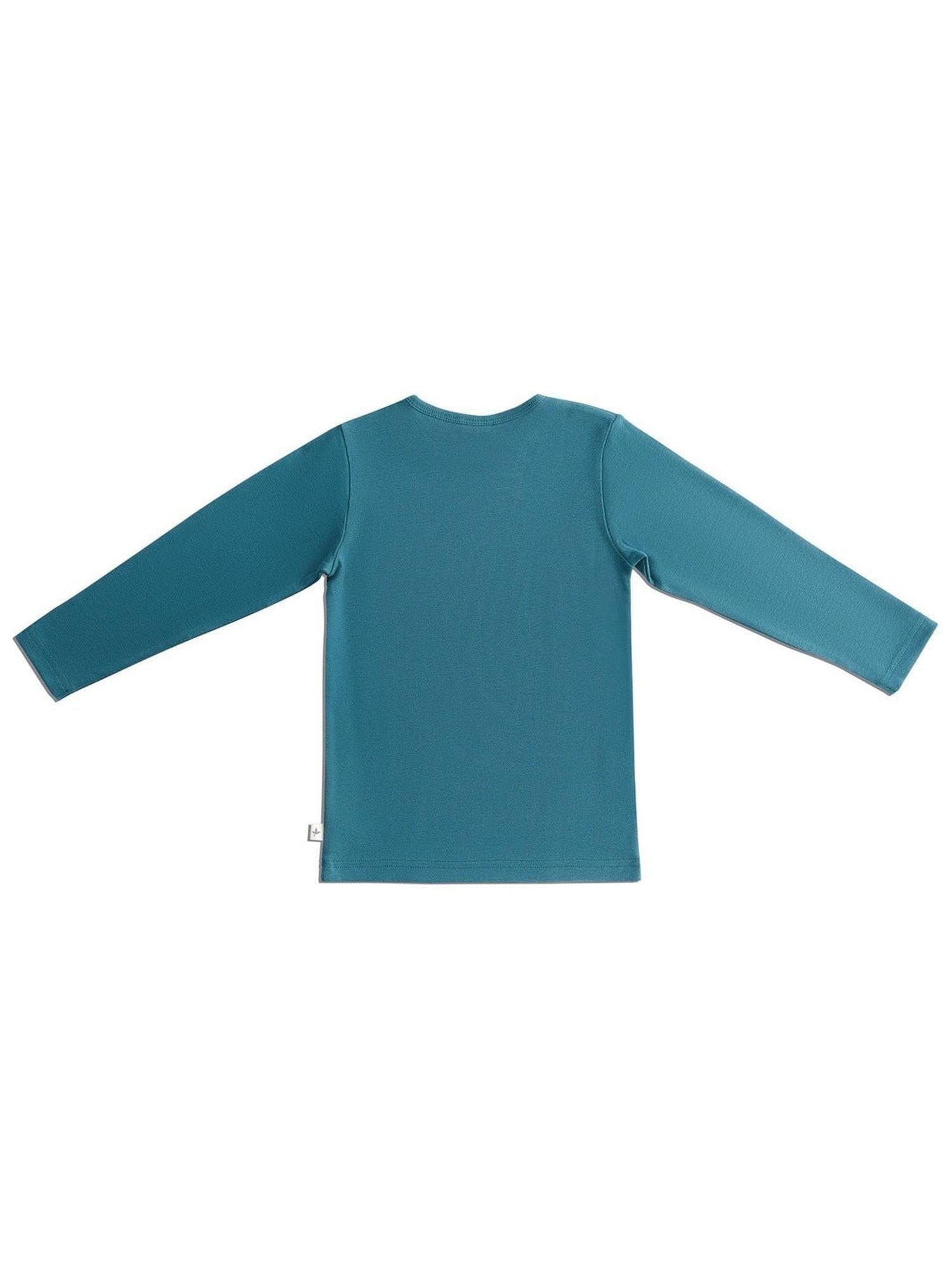 Kinder Bio-Baumwoll Langarmshirt - Evermind.eco