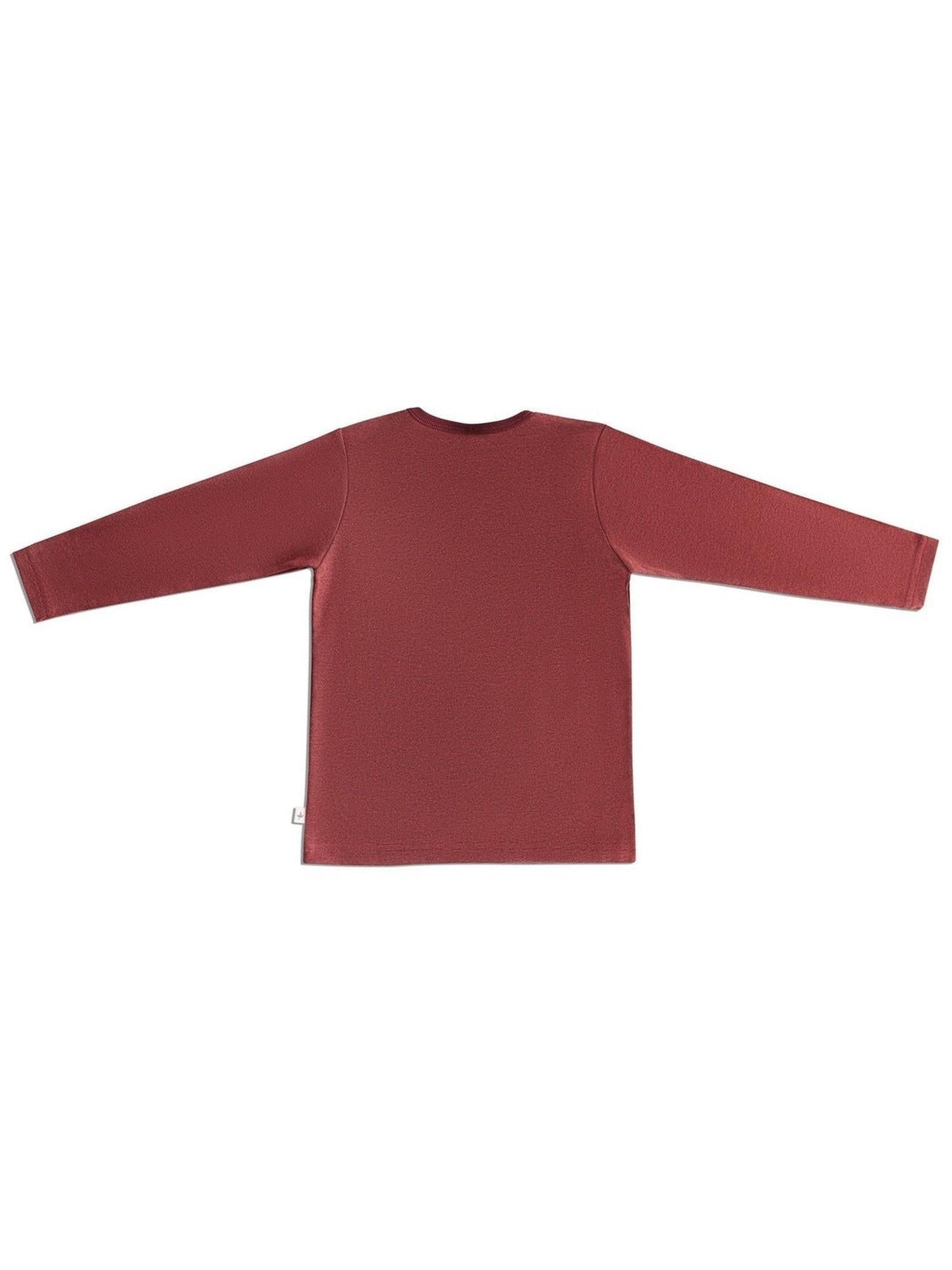 Kinder Bio-Baumwoll Langarmshirt - Evermind.eco