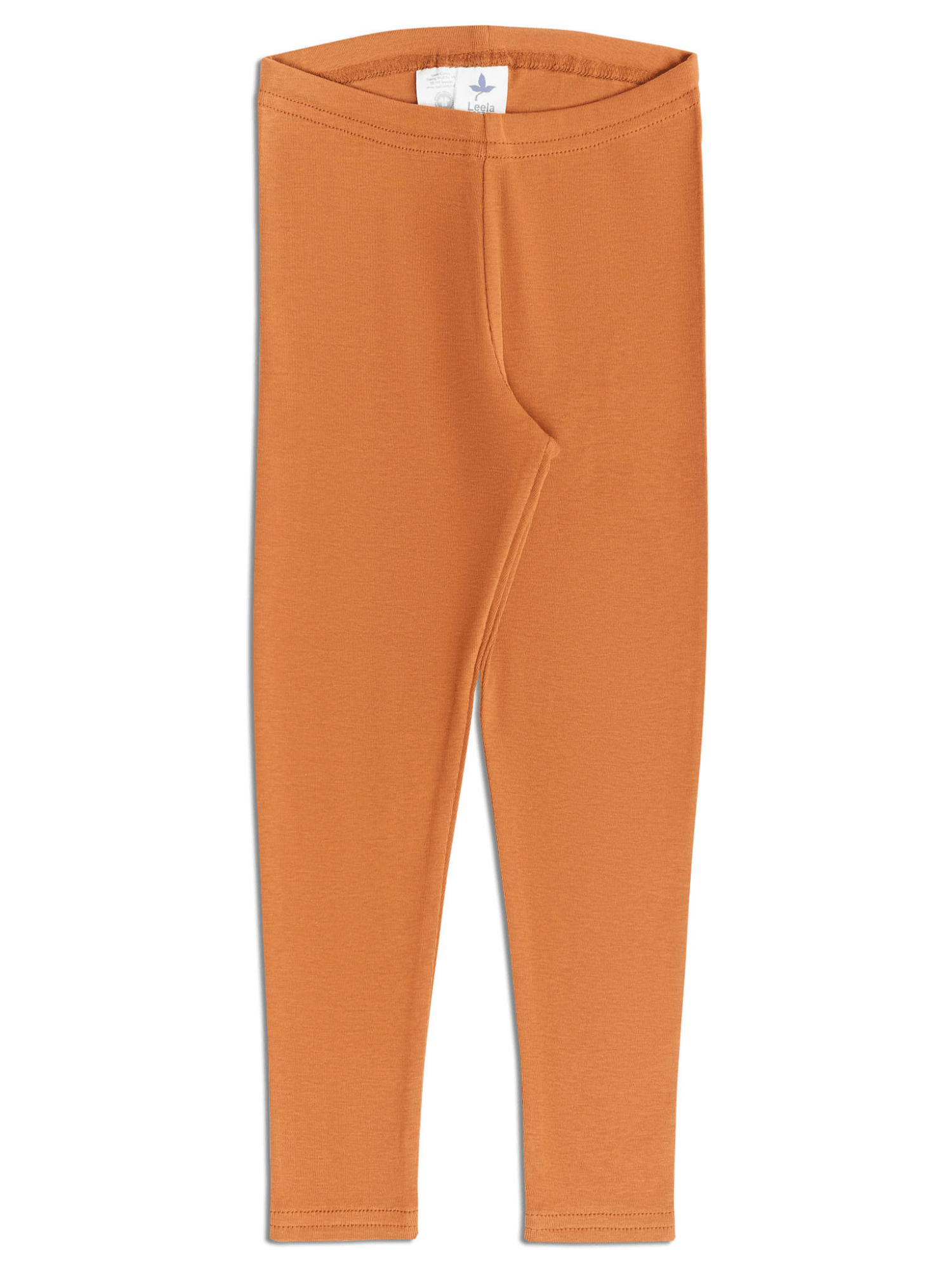 Kinder Bio-Baumwoll Leggings aus Rippjersey - Evermind.eco