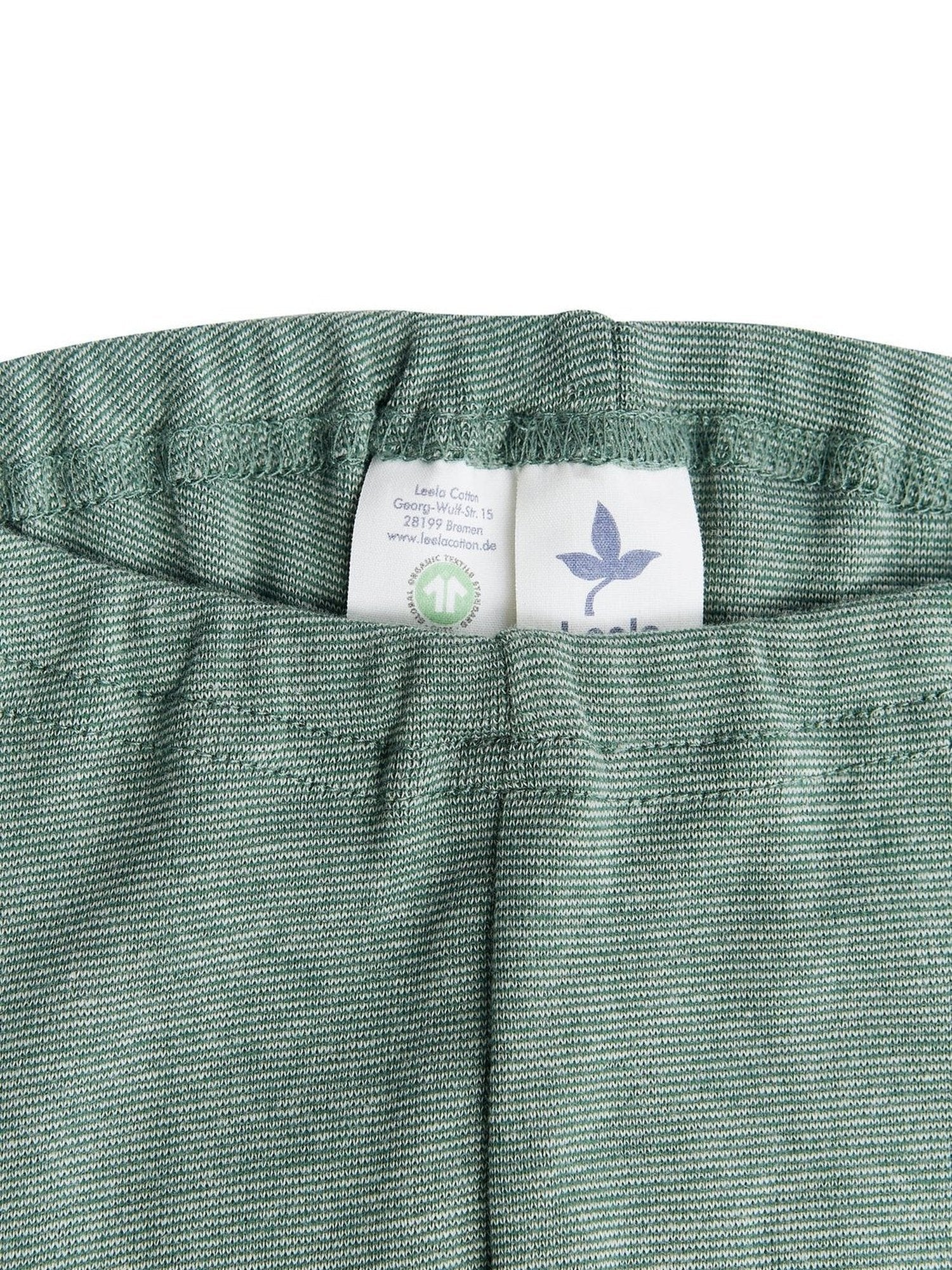 Kinder Bio-Baumwoll Leggings aus Rippjersey - Evermind.eco