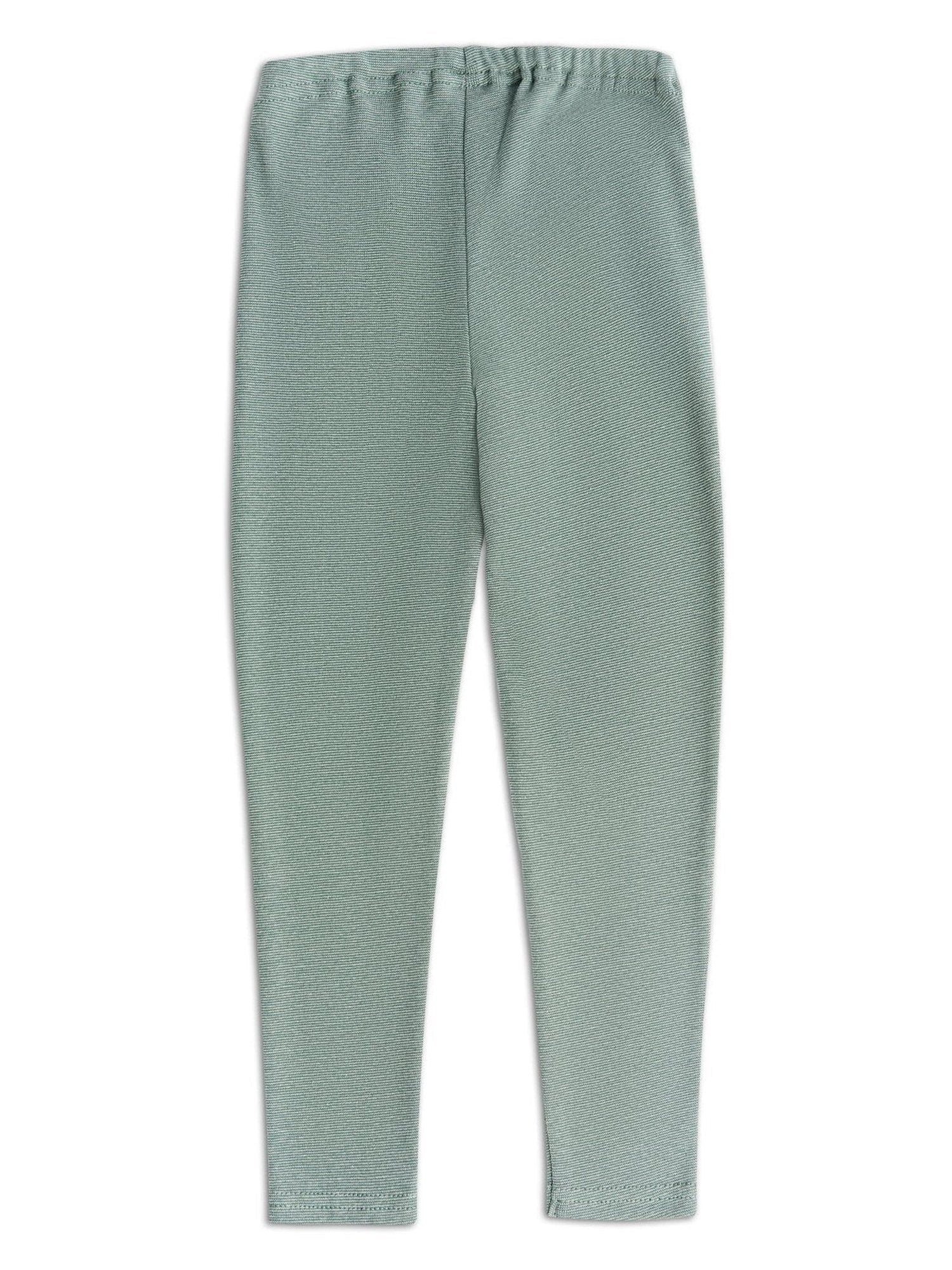 Kinder Bio-Baumwoll Leggings aus Rippjersey - Evermind.eco