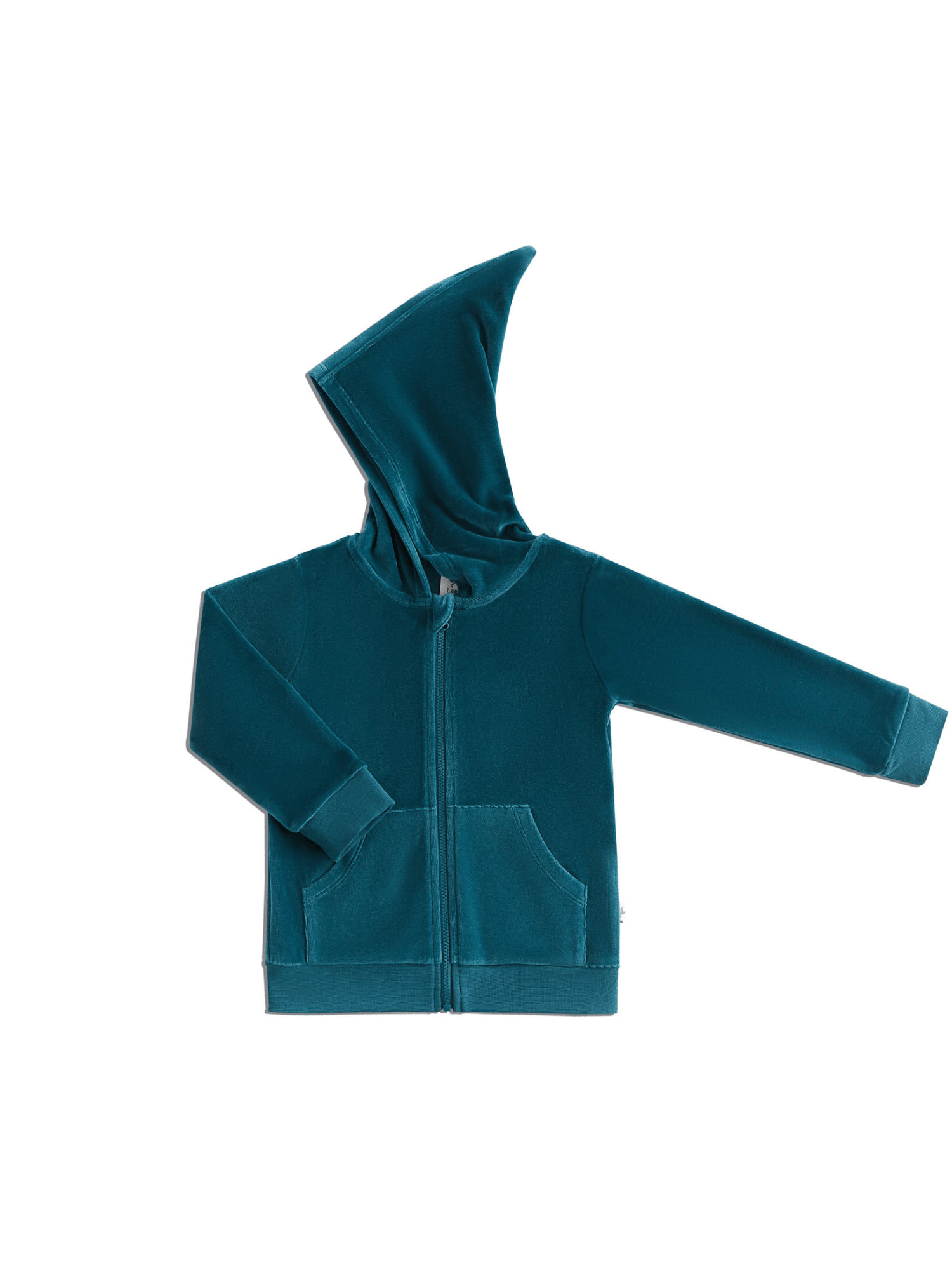 Kinder Bio-Baumwoll Nicki-Kapuzenjacke - Evermind.eco