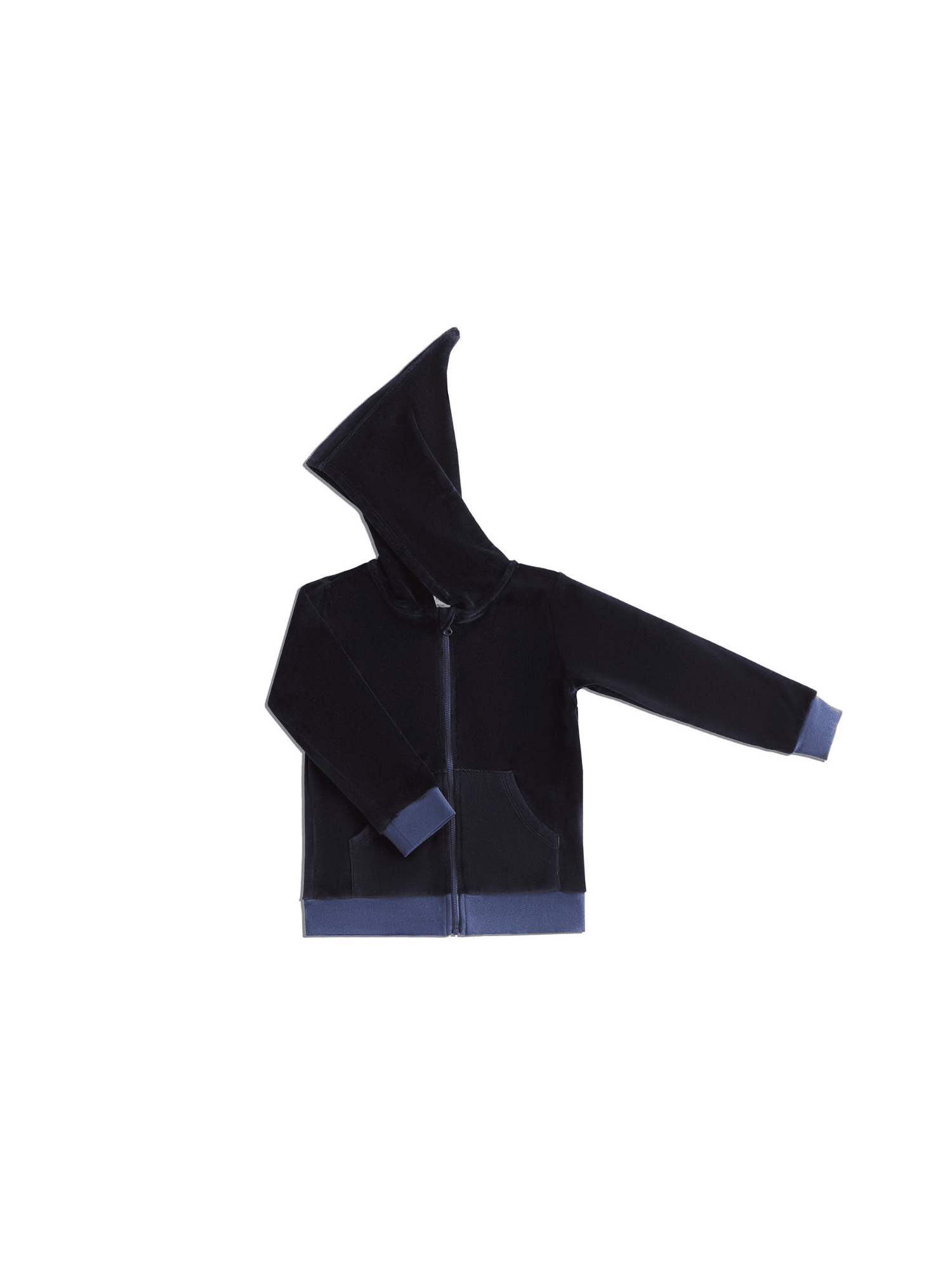 Kinder Bio-Baumwoll Nicki-Kapuzenjacke - Evermind.eco