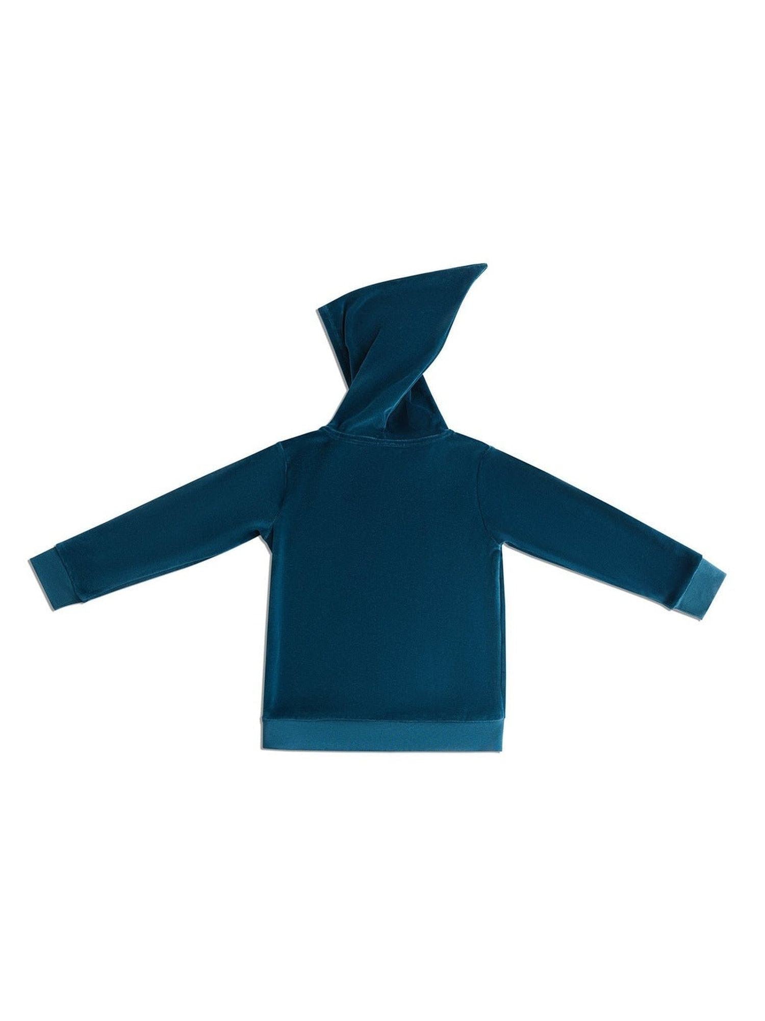 Kinder Bio-Baumwoll Nicki-Kapuzenjacke - Evermind.eco