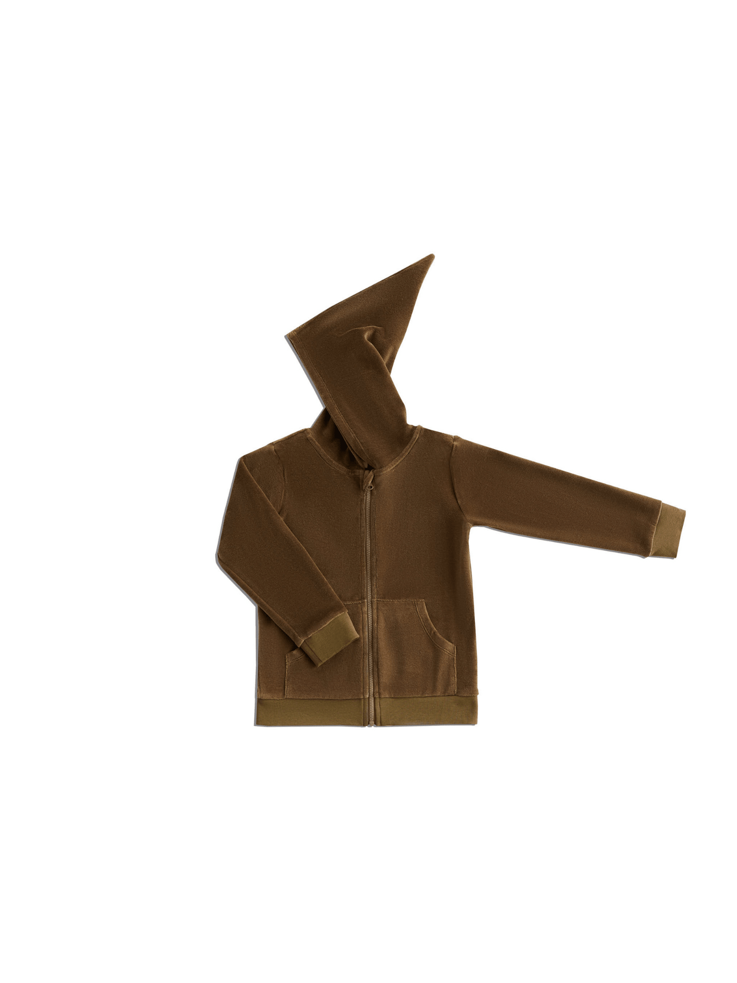 Kinder Bio-Baumwoll Nicki-Kapuzenjacke - Evermind.eco