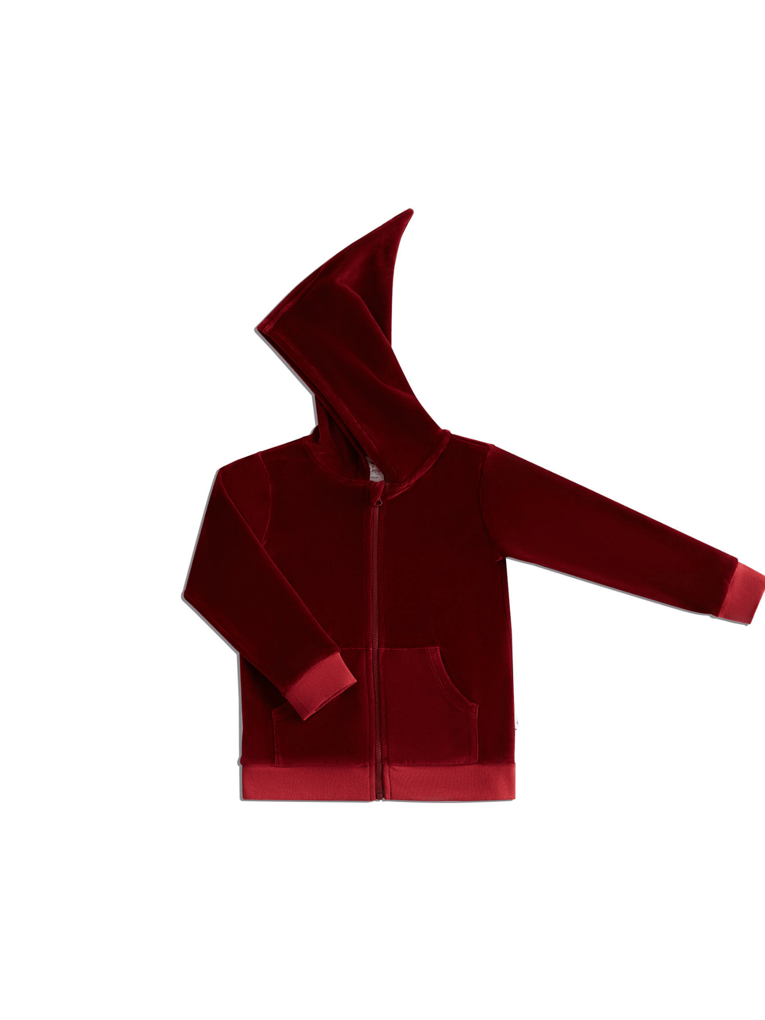 Kinder Bio-Baumwoll Nicki-Kapuzenjacke - Evermind.eco