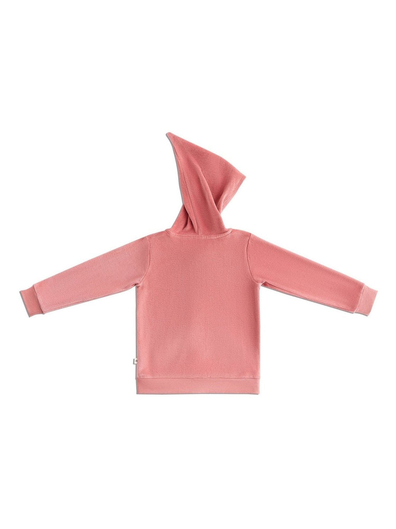 Kinder Bio-Baumwoll Nicki-Kapuzenjacke - Evermind.eco