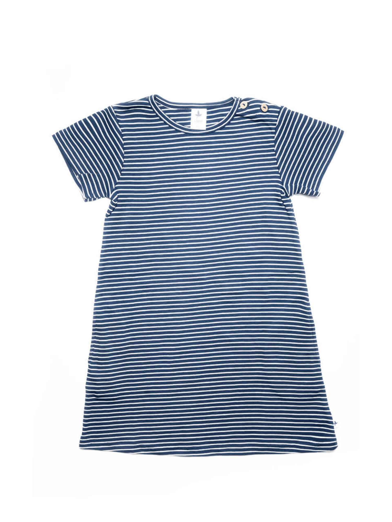 Kinder Bio-Baumwoll Rippjersey-Kleid - Evermind.eco