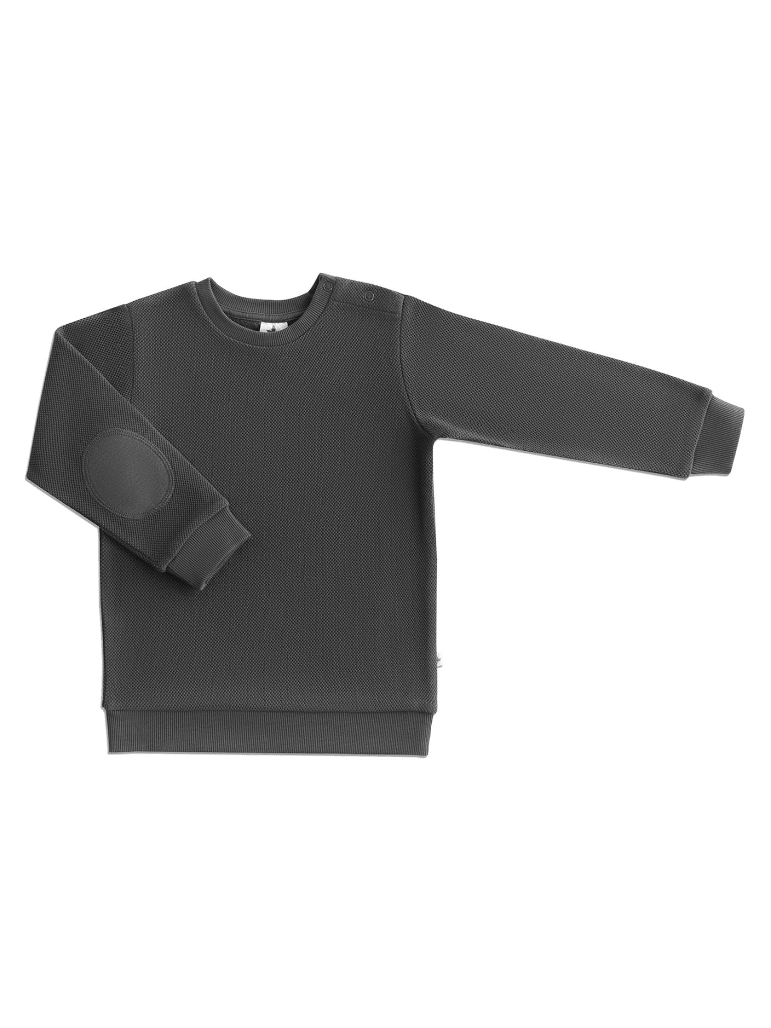 Kinder Bio-Baumwoll Sweatshirt aus Piqué - Evermind.eco